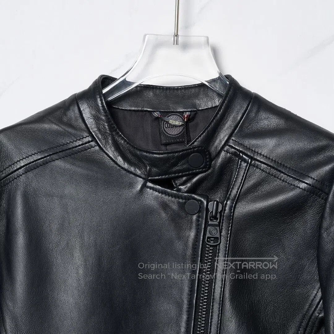 Colmar Colmar Women's Moto Leather Jacket. Size S / US 4 / IT 40 - 3 Thumbnail