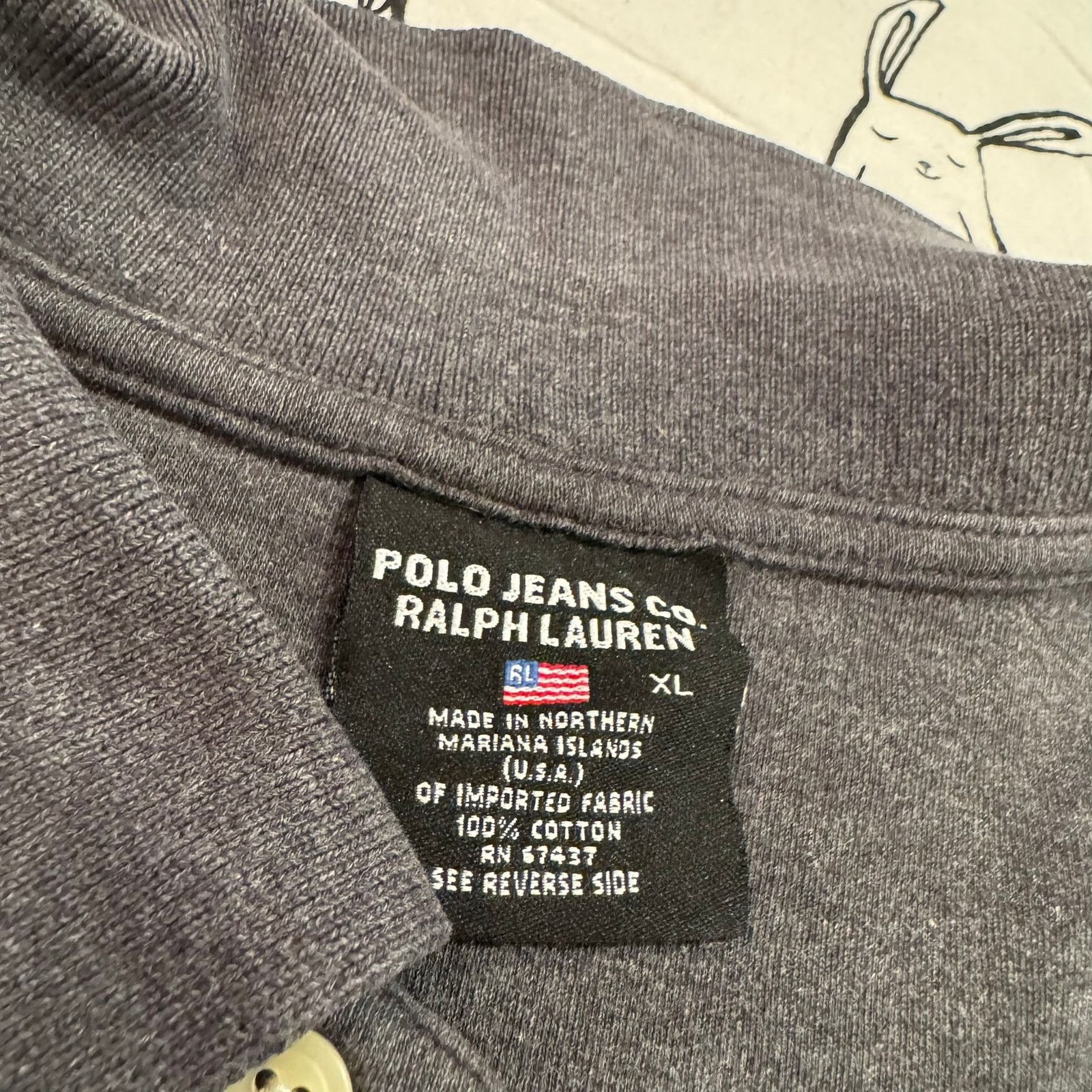 Polo Ralph Lauren Vintage Polo Ralph Lauren Polo Shirt Size US XL / EU 56 / 4 - 4 Thumbnail