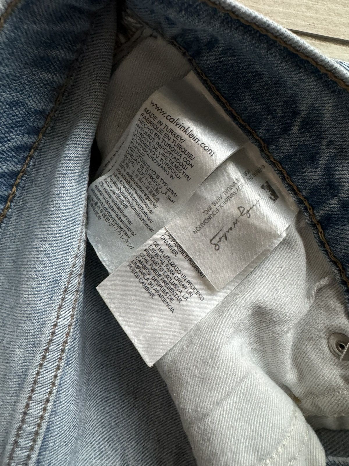 Calvin Klein 205W39NYC Calvin Klein X Andy Warhol Horseprint Denim Pants Size US 34 / EU 50 - 11 Thumbnail