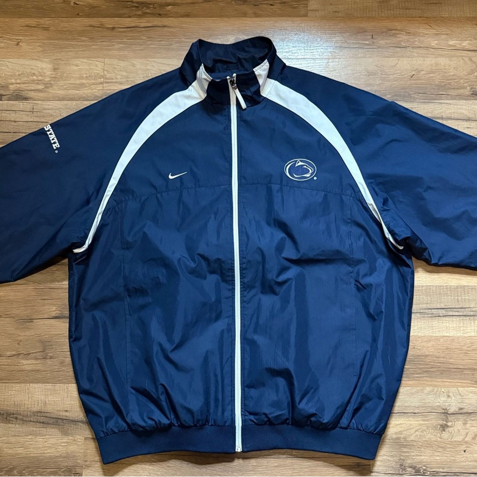 Nike 90s Nike Penn State Matching Set Jogger Zip Jacket Tracksuit Size US XL / EU 56 / 4 - 10 Thumbnail