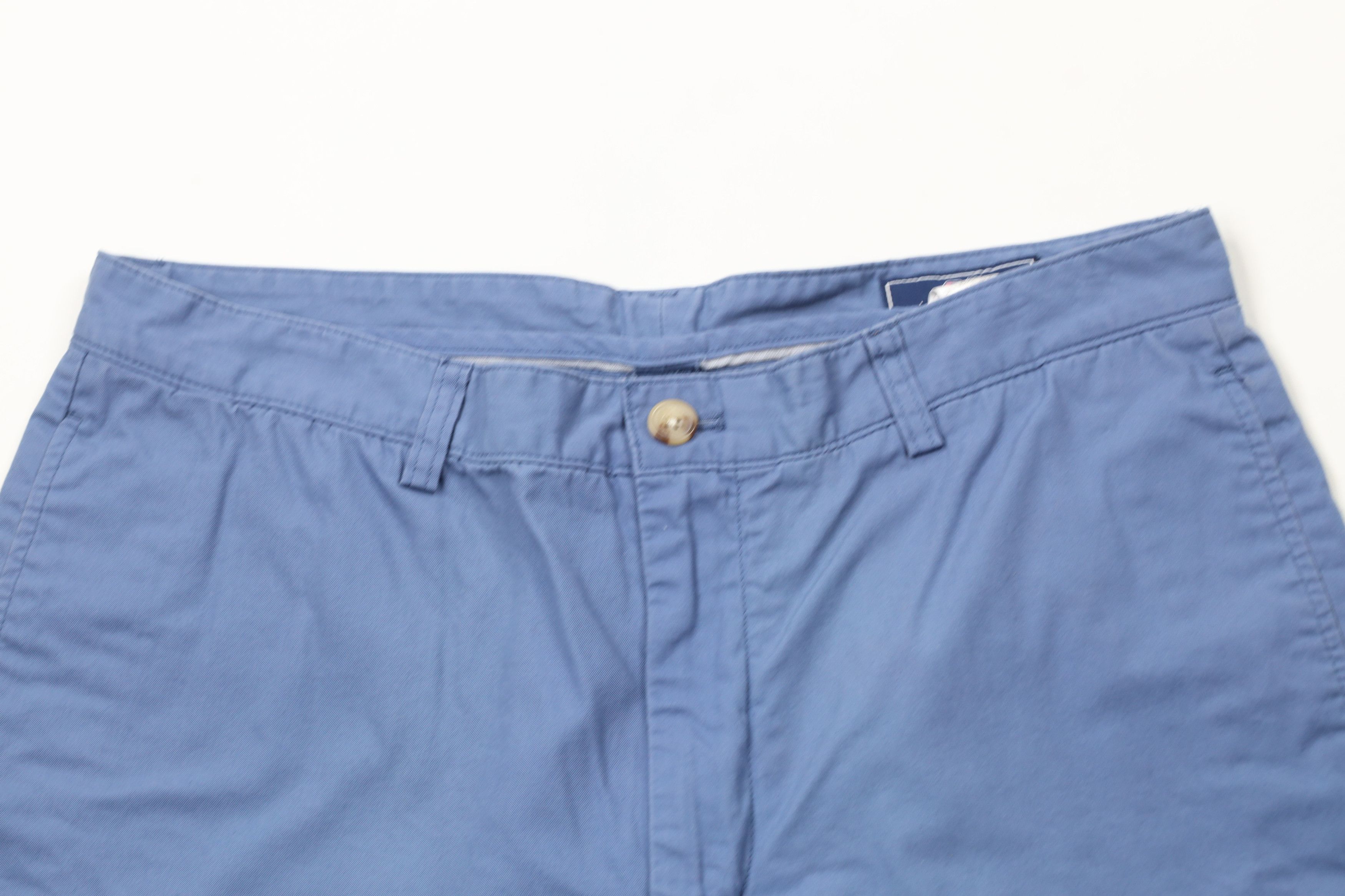Vineyard Vines × Vintage Vineyard Vines Above Knee Club Chino Golf Shorts Blue Cotton Size US 34 / EU 50 - 2 Thumbnail