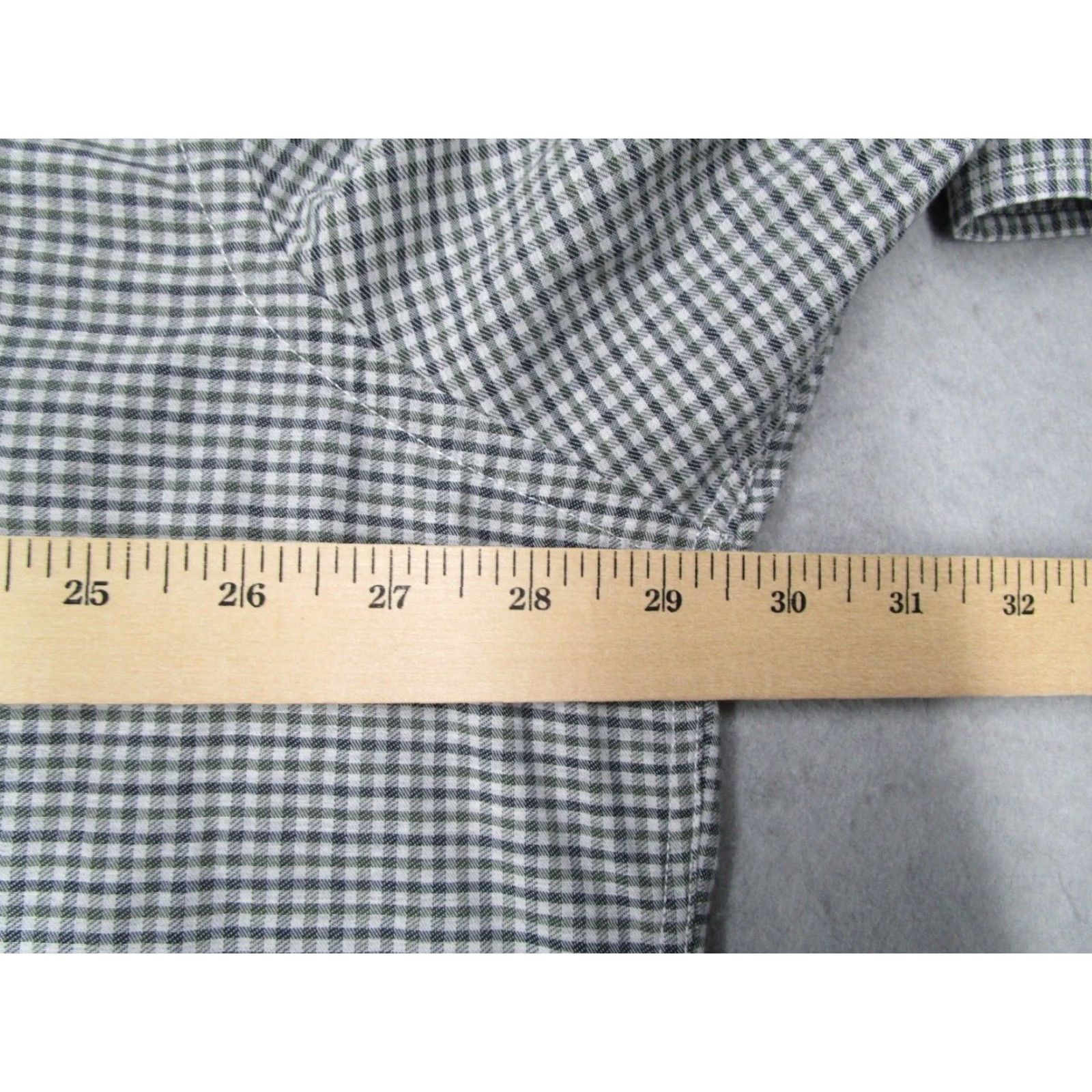 UNTUCKit UNTUCKIT Button-Up Shirt Men XXXLC Green Check Long Sleeve Frizzante 100% Cotton Casual Size US XXL / EU 58 / 5 - 6 Thumbnail
