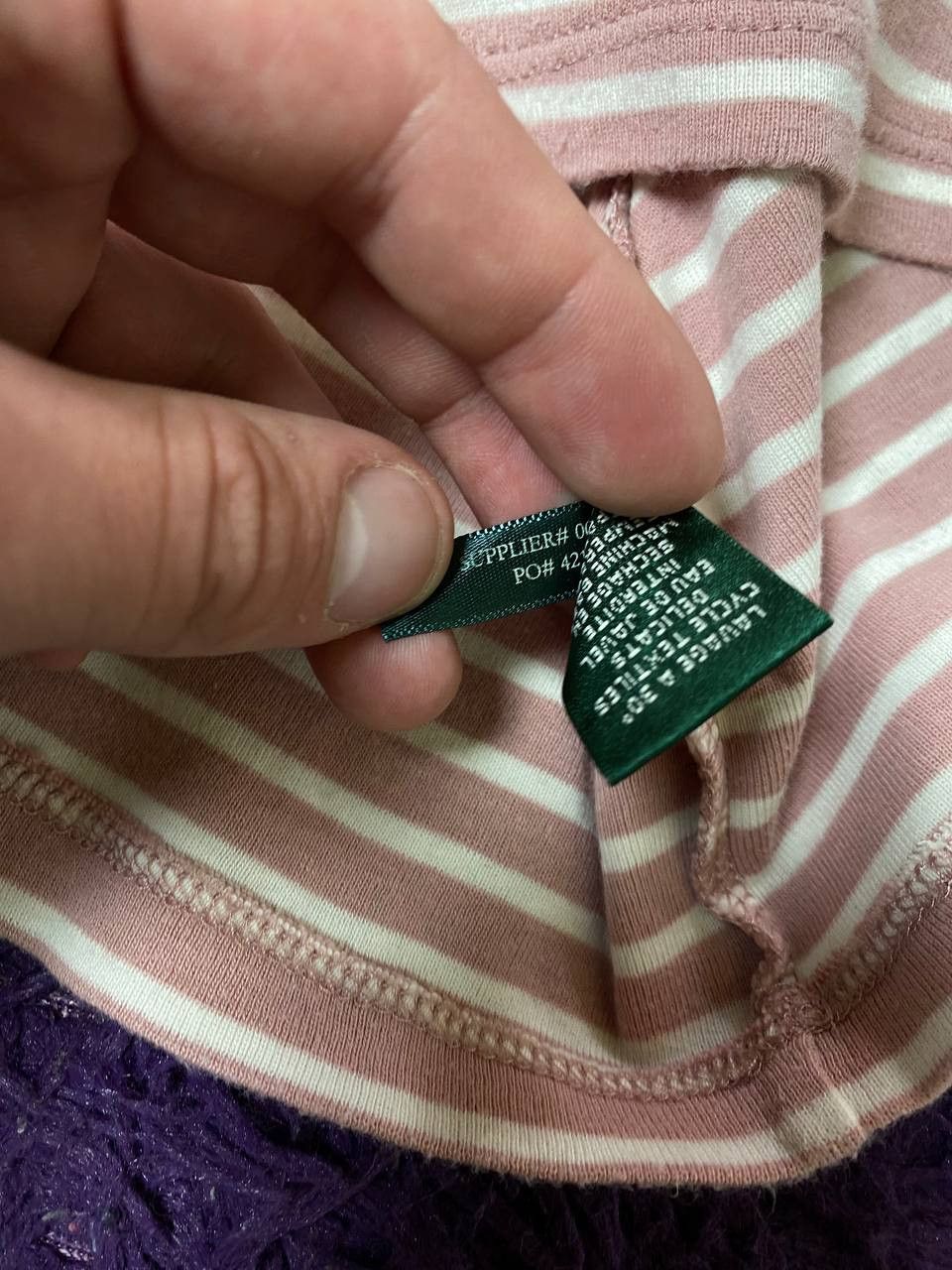 Lauren Ralph Lauren Y2K Long Sleeve striped Lauren Ralph Lauren Vintage Size S / US 4 / IT 40 - 4 Thumbnail