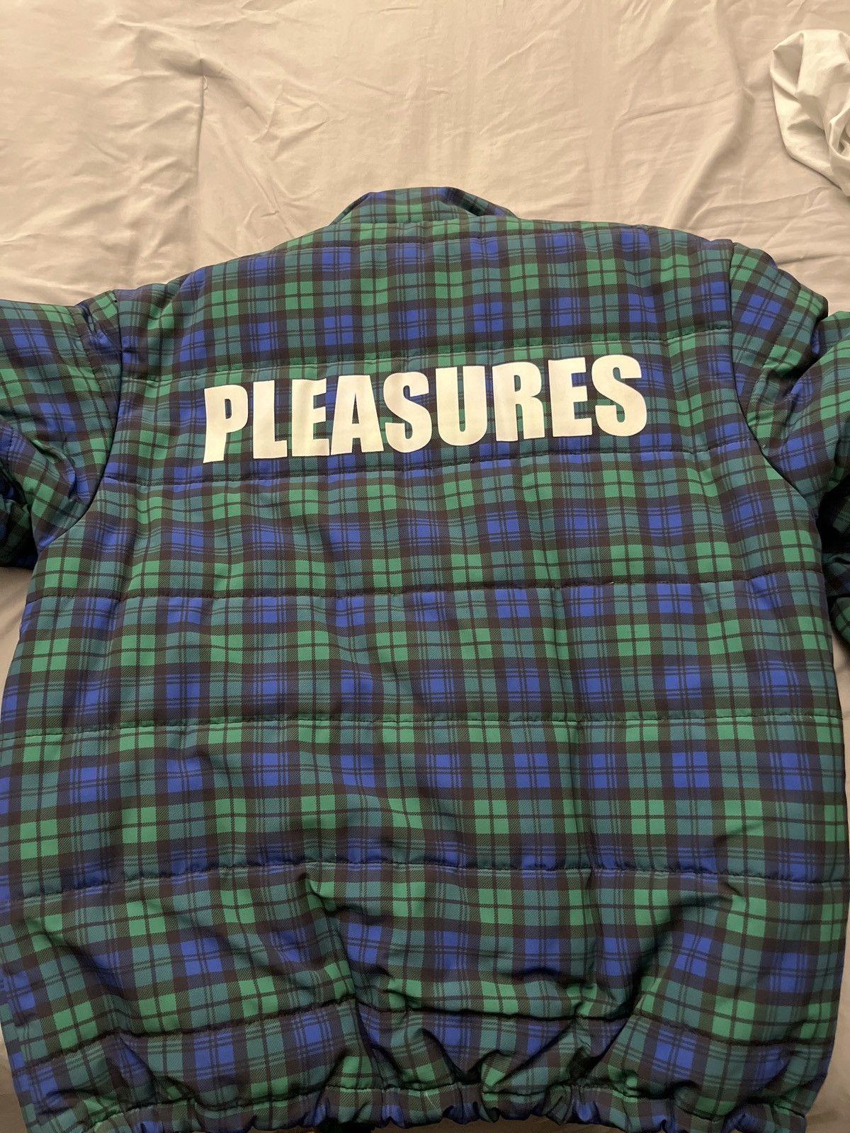 Pleasures Pleasures plaid puffer jacket Size US M / EU 48-50 / 2 - 2 Thumbnail
