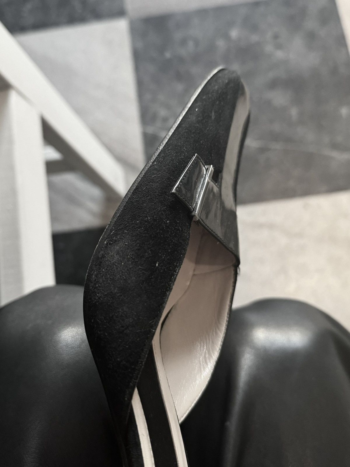 Gucci Tom Ford for Gucci Era Leather Mules with Heels Size US 9 / IT 39 - 7 Thumbnail