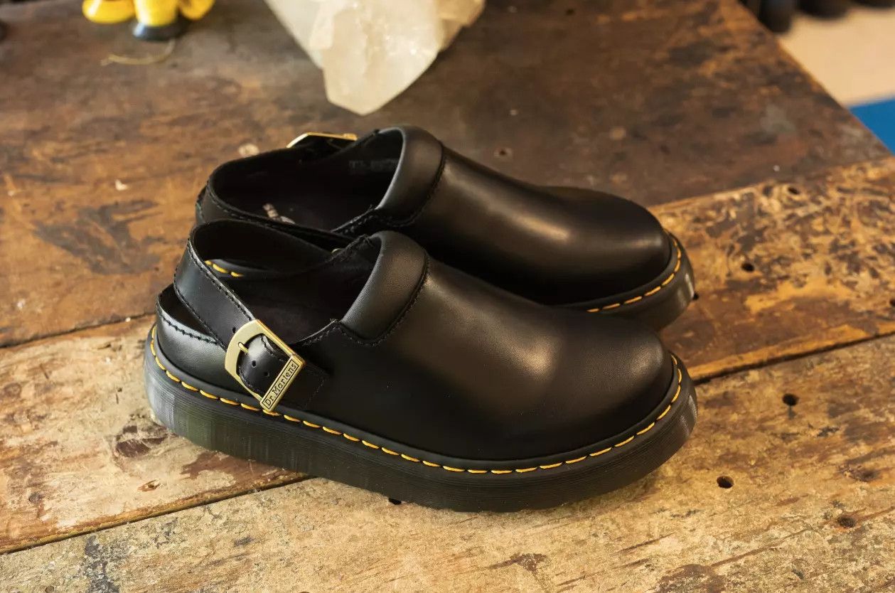 Dr. Martens DR. MARTENS LAKETEN ATLAS SLINGBACK PLATFORM MULES Size US 7 / EU 40 - 3 Thumbnail