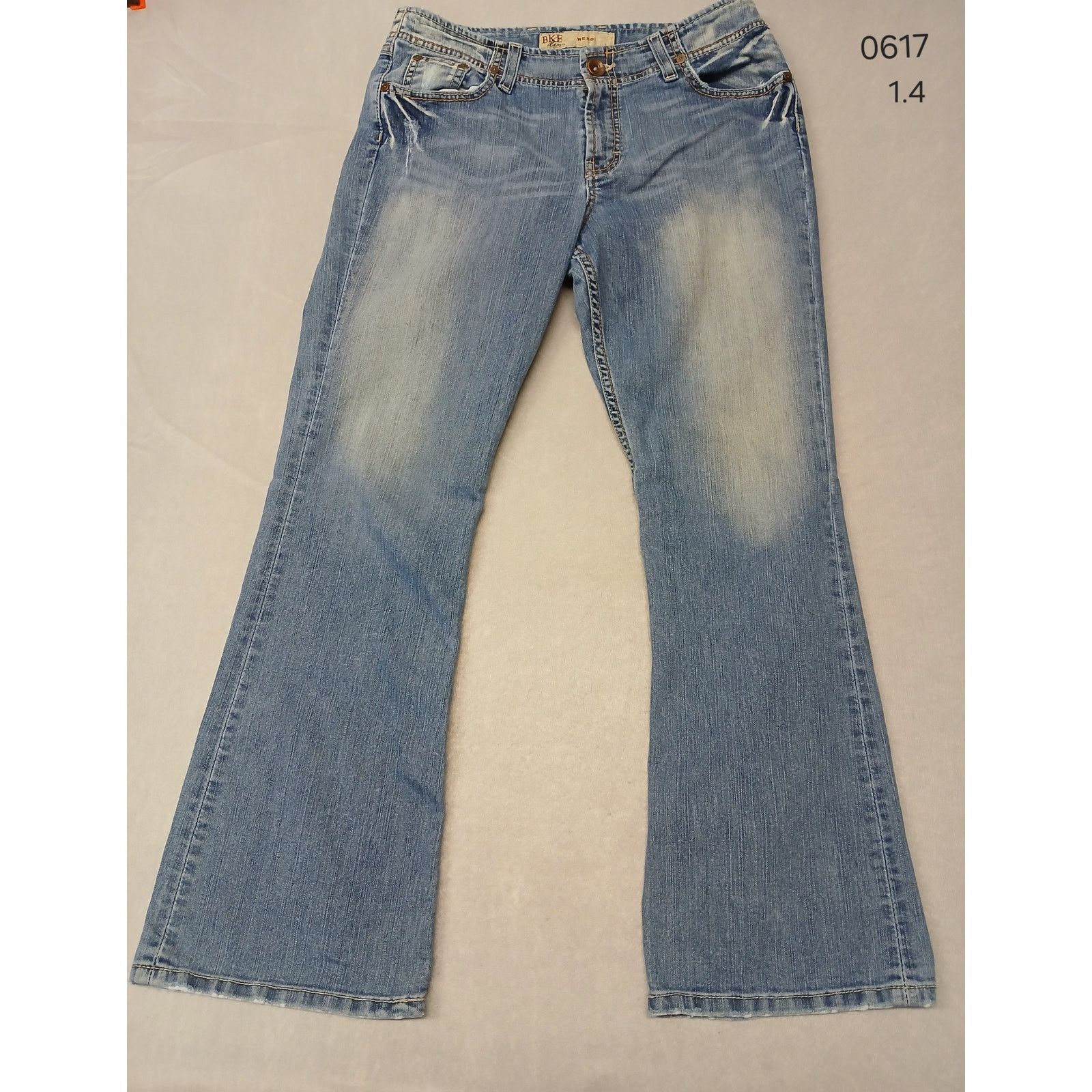 Other BKE (30x29.5) Wendi Stretch Boot Cut Blue Denim Jeans Size 30" / US 8 / IT 44 - 1 Thumbnail
