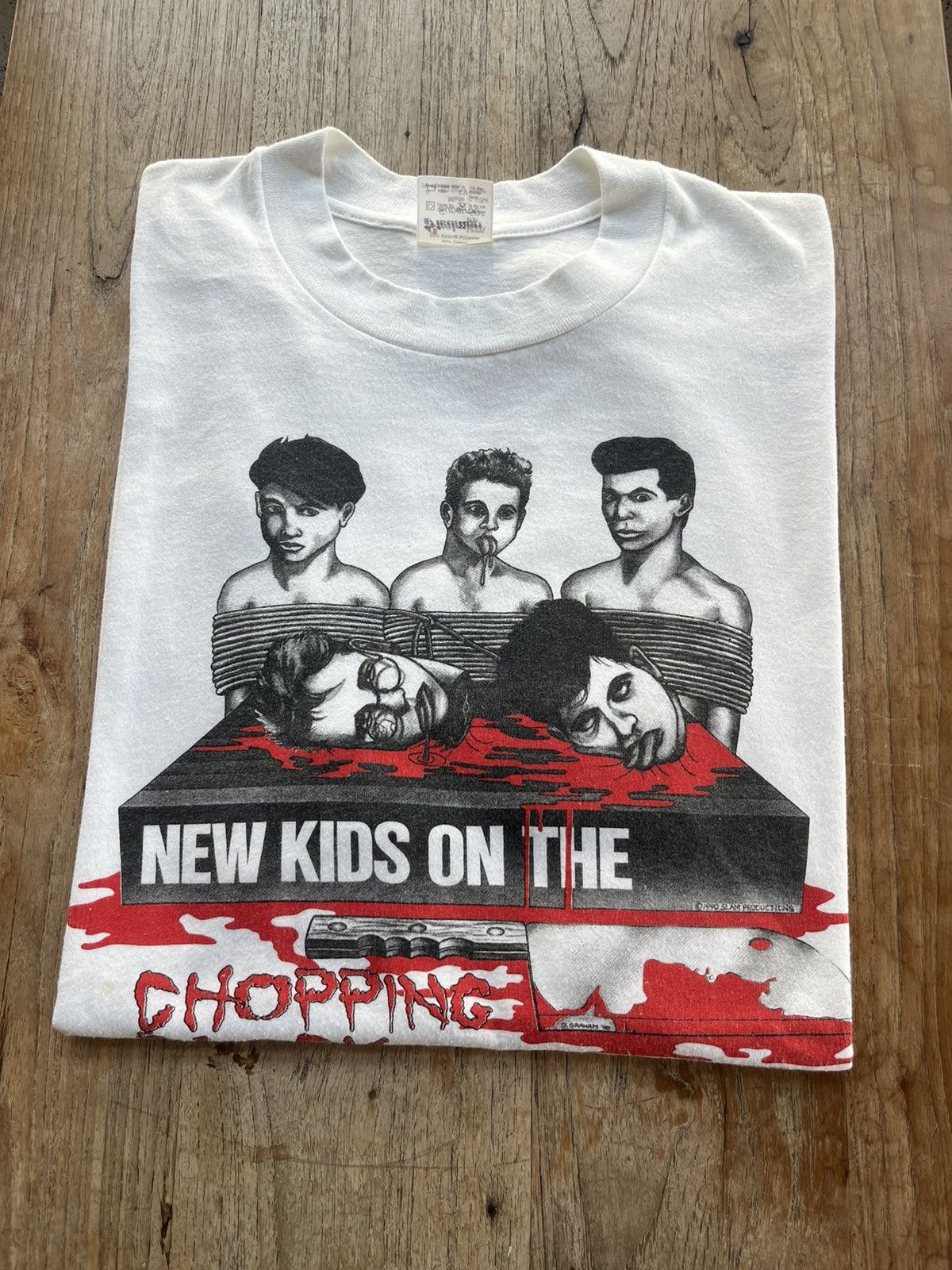 New Kids On The Block × Vintage Vintage NEW KIDS ON THE CHOPPING BLOCK 1990’s J.Graham Size US L / EU 52-54 / 3 - 1 Thumbnail