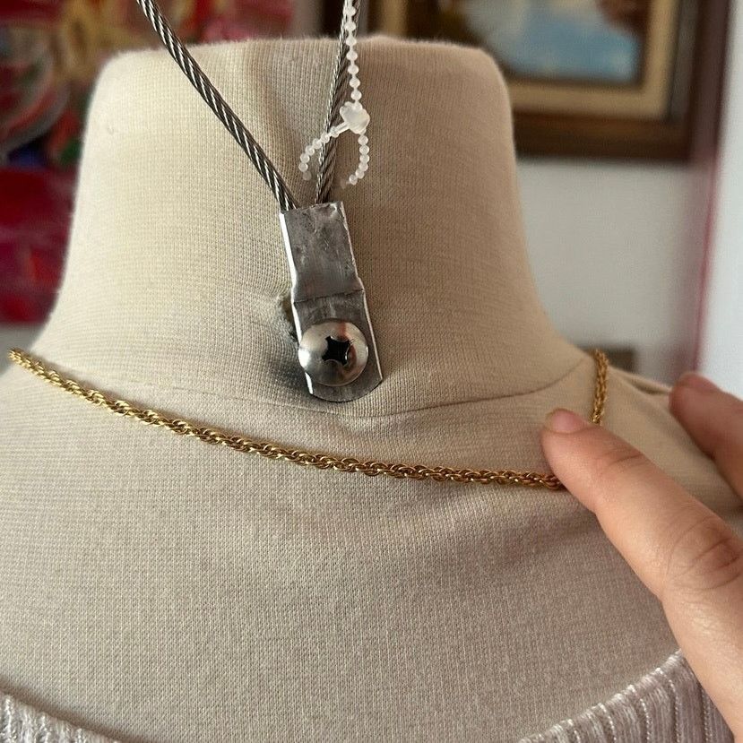 Other gold highschool senior 1998 pendant necklace Size ONE SIZE - 4 Thumbnail