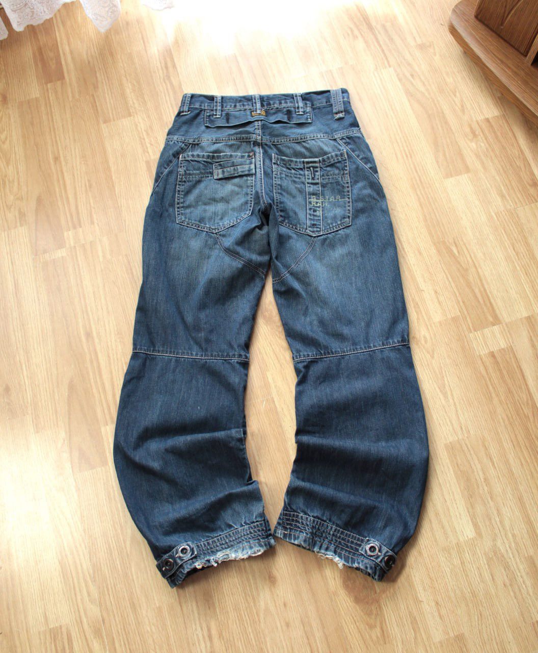 G-Star 🔥 G-Star Raw Loose Cargo Pockets Pants Denim Jeans Y2K Size US 30 / EU 46 - 4 Thumbnail