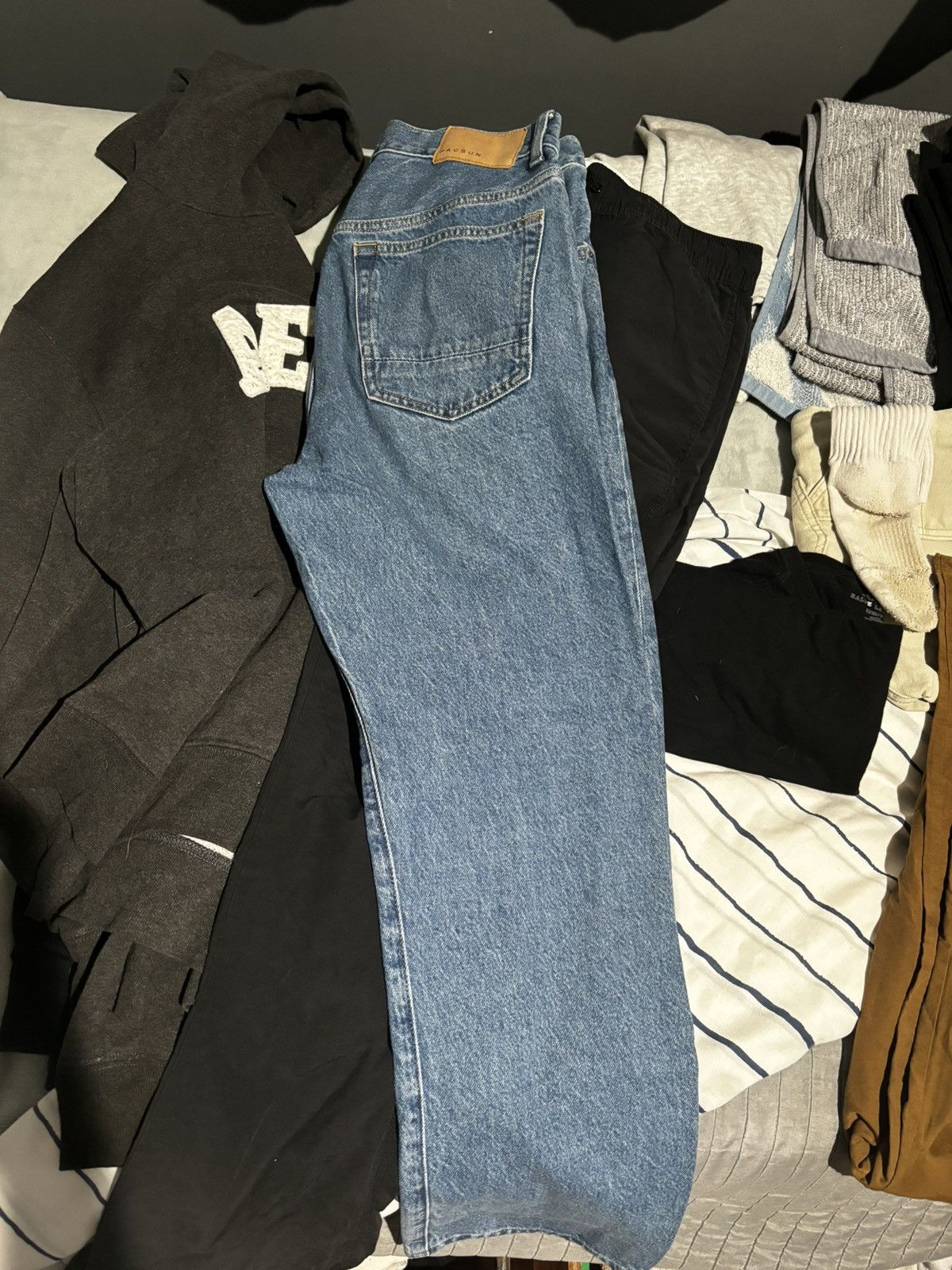 Pacsun Pacsun Baggy Blue Jean Size US 32 / EU 48 - 2 Thumbnail