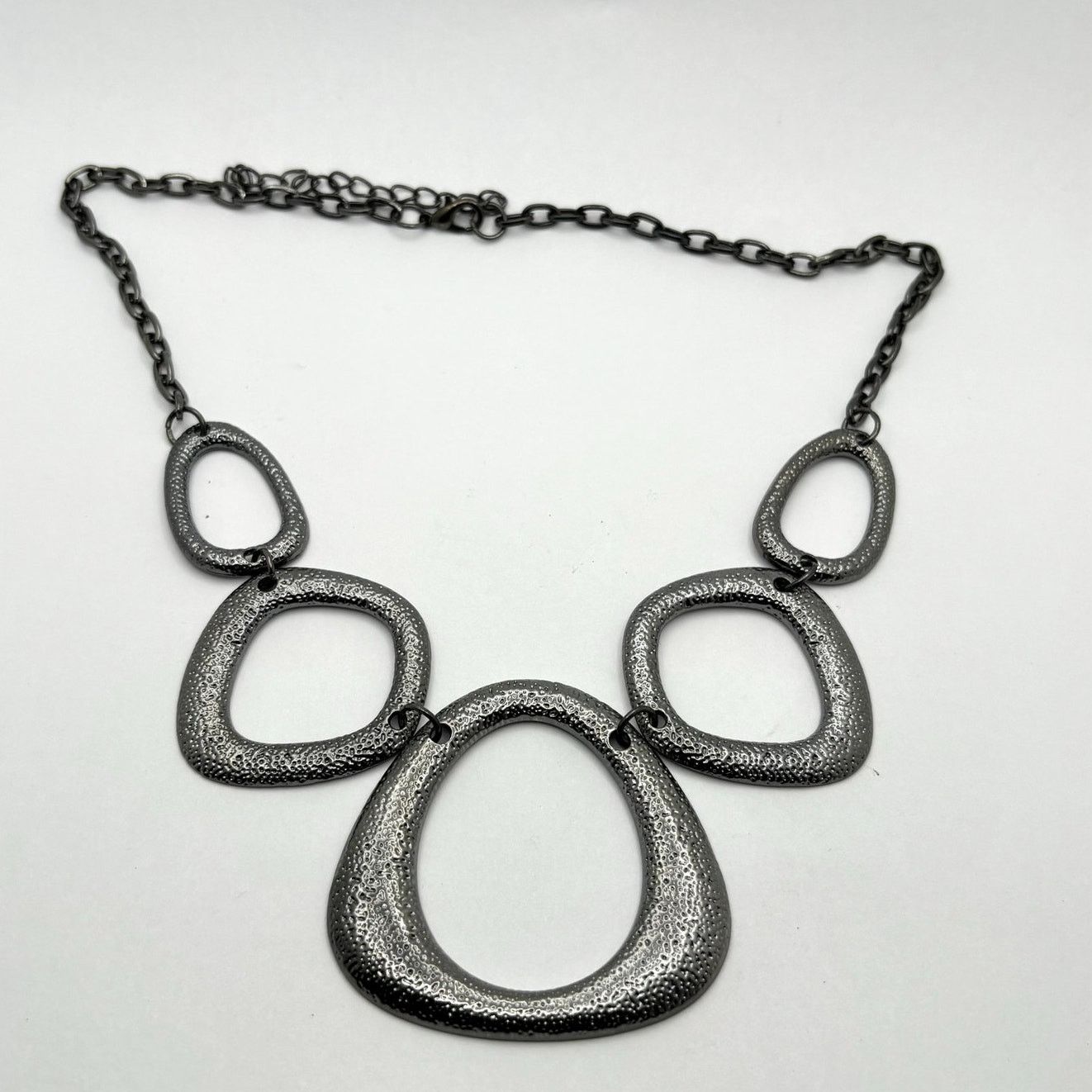Other Paparazzi Silver Geometric Necklace Size ONE SIZE - 2 Thumbnail