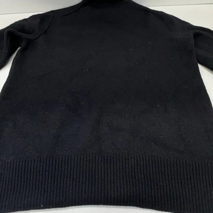 AMI AMIPARIS Men's Black Crewneck Sweater with Hearts -2507 Size US XS / EU 42 / 0 - 9 Thumbnail