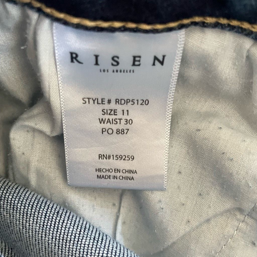 Other Risen Medium Wash Wide Leg High Rise Jeans 11 13 30 32 Size 30" / US 8 / IT 44 - 9 Thumbnail