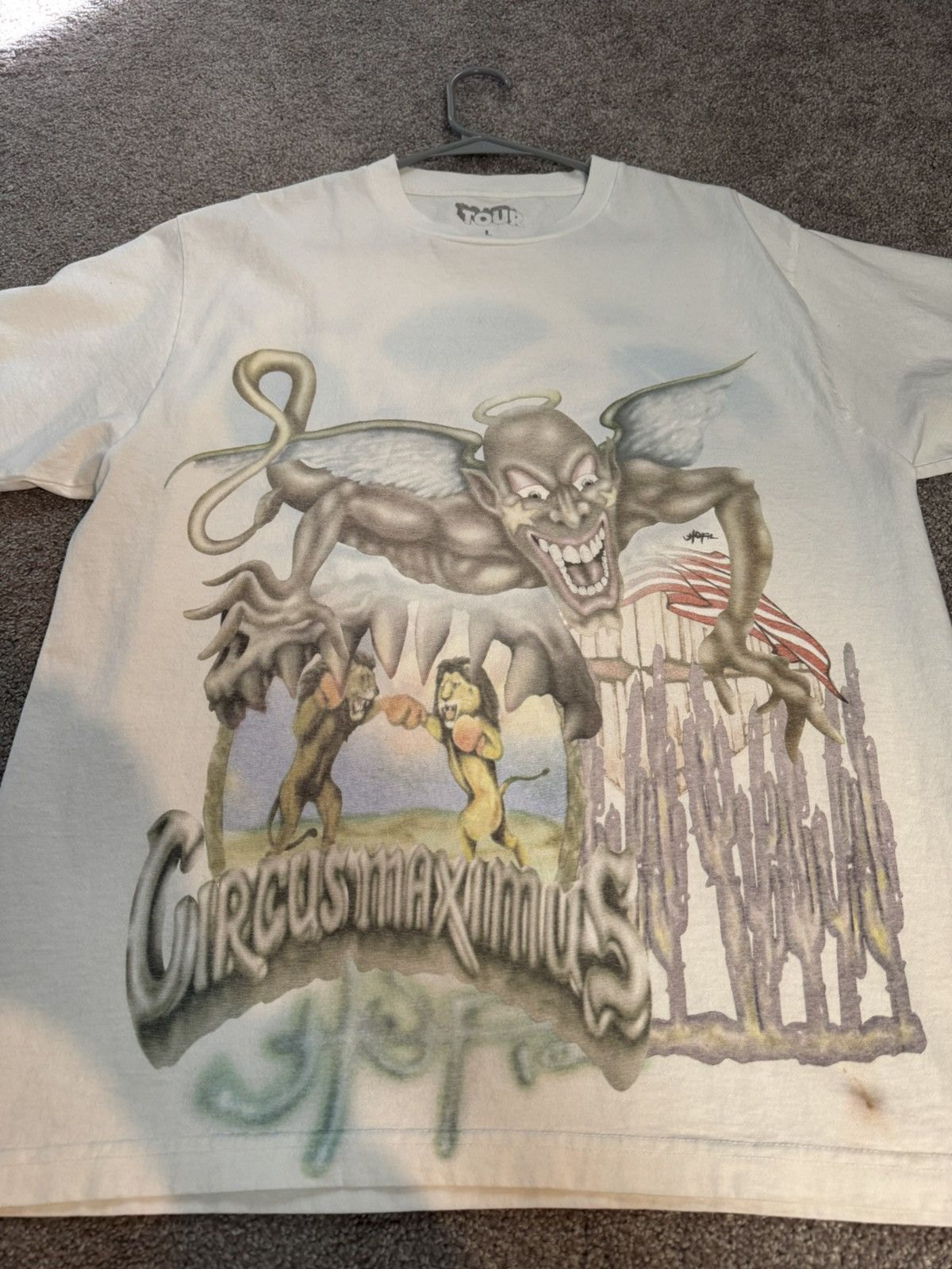 Travis Scott Travis Scott Utopia Tour Tee Size US L / EU 52-54 / 3 - 1 Thumbnail