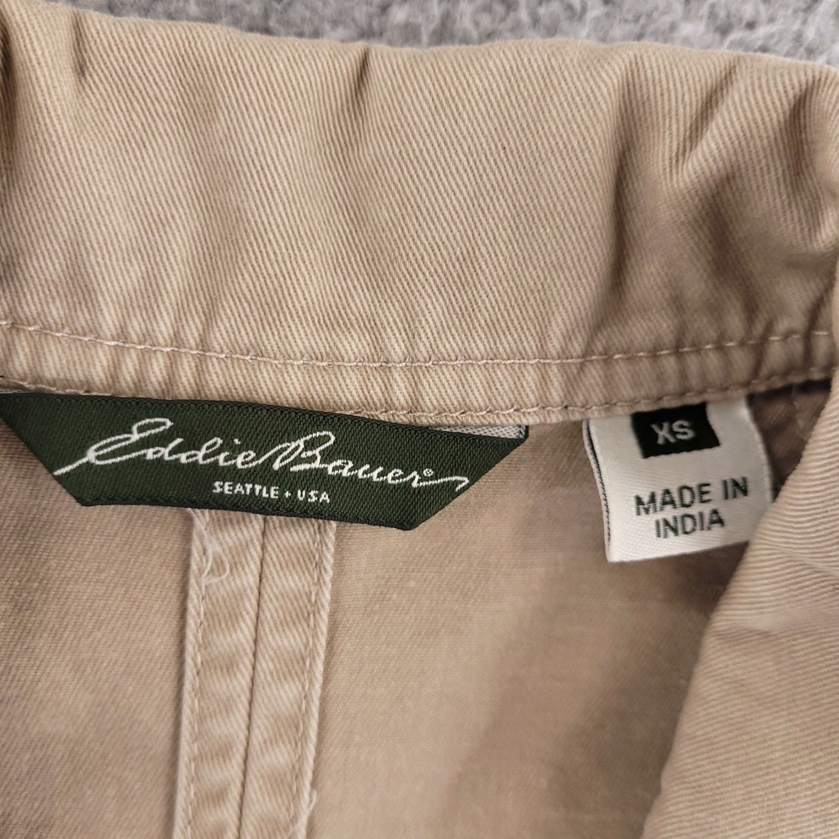 Eddie Bauer Eddie Bauer Cotton Canvas Coat Jacket Womens XS Tan Beige Brown Jacket Womens XS Brown Eddie Bauer Cotton Canvas Coat Jacket Size XS / US 0-2 / IT 36-38 - 4 Thumbnail
