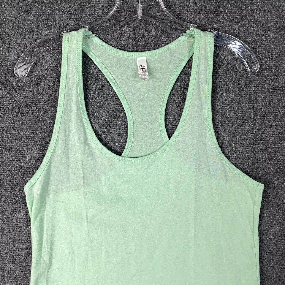Other Ideal Tank Top XL Women's Pullover Mint Green Cotton Blend Size XL / US 12-14 / IT 48-50 - 2 Thumbnail