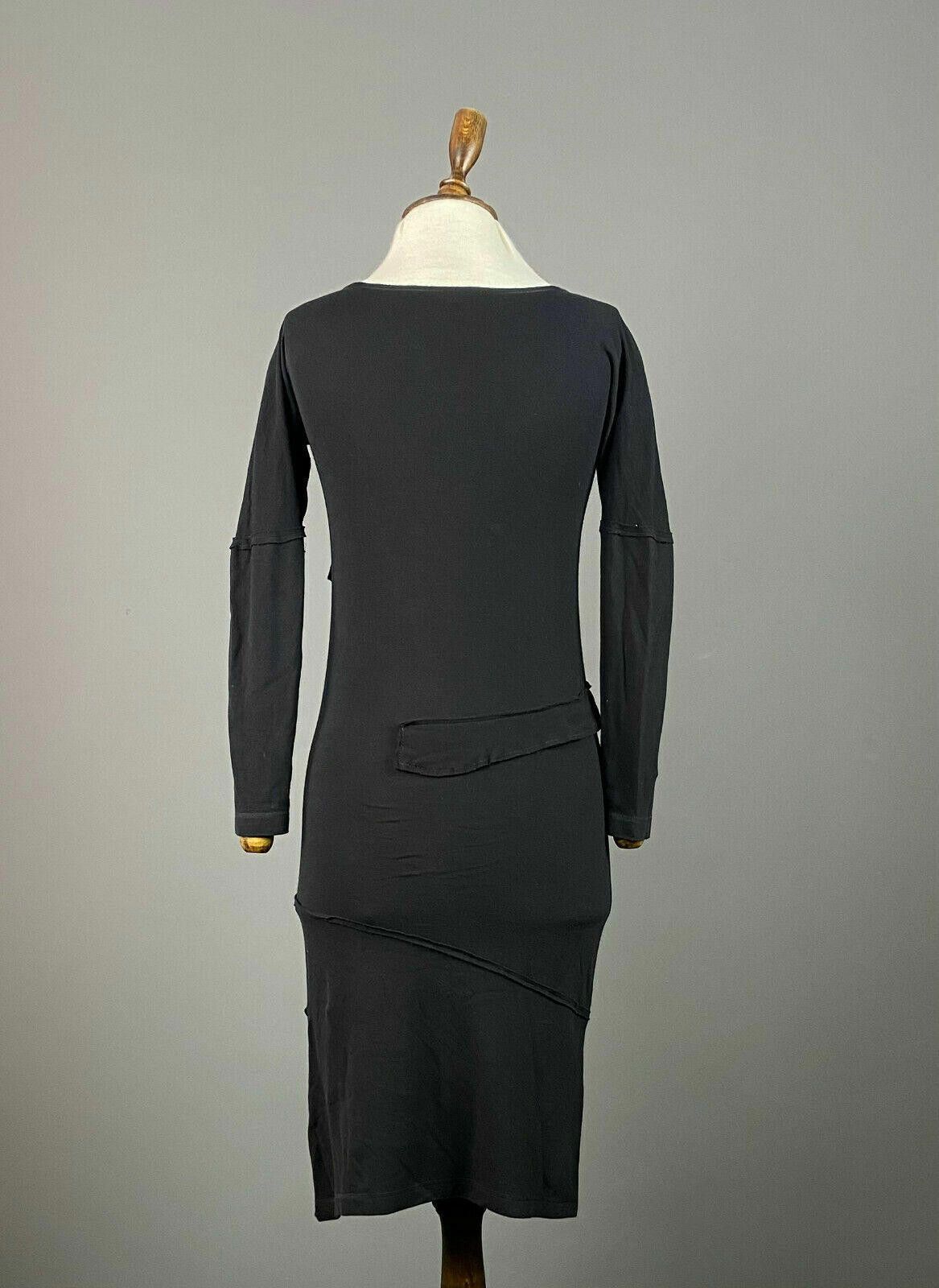 Sonia Rykiel Ladies Sonia Rykiel Black Cotton Boat Bodycon Dress Size S Size S / US 4 / IT 40 - 7 Thumbnail
