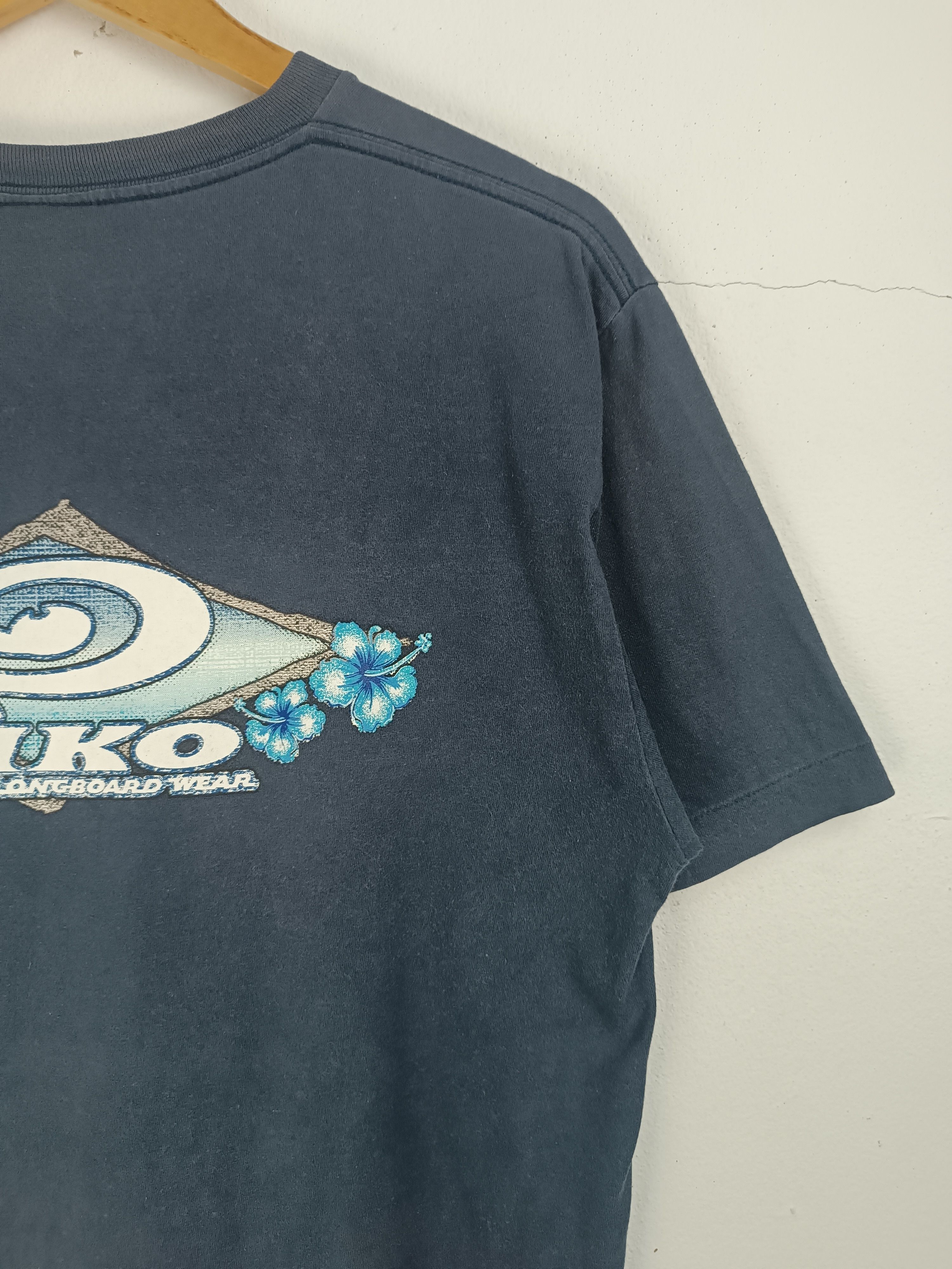 Vintage VINTAGE 90'S FADED PIKO HAWAIIAN LONGBOARD T&C SURF BEACH Size US M / EU 48-50 / 2 - 11 Thumbnail