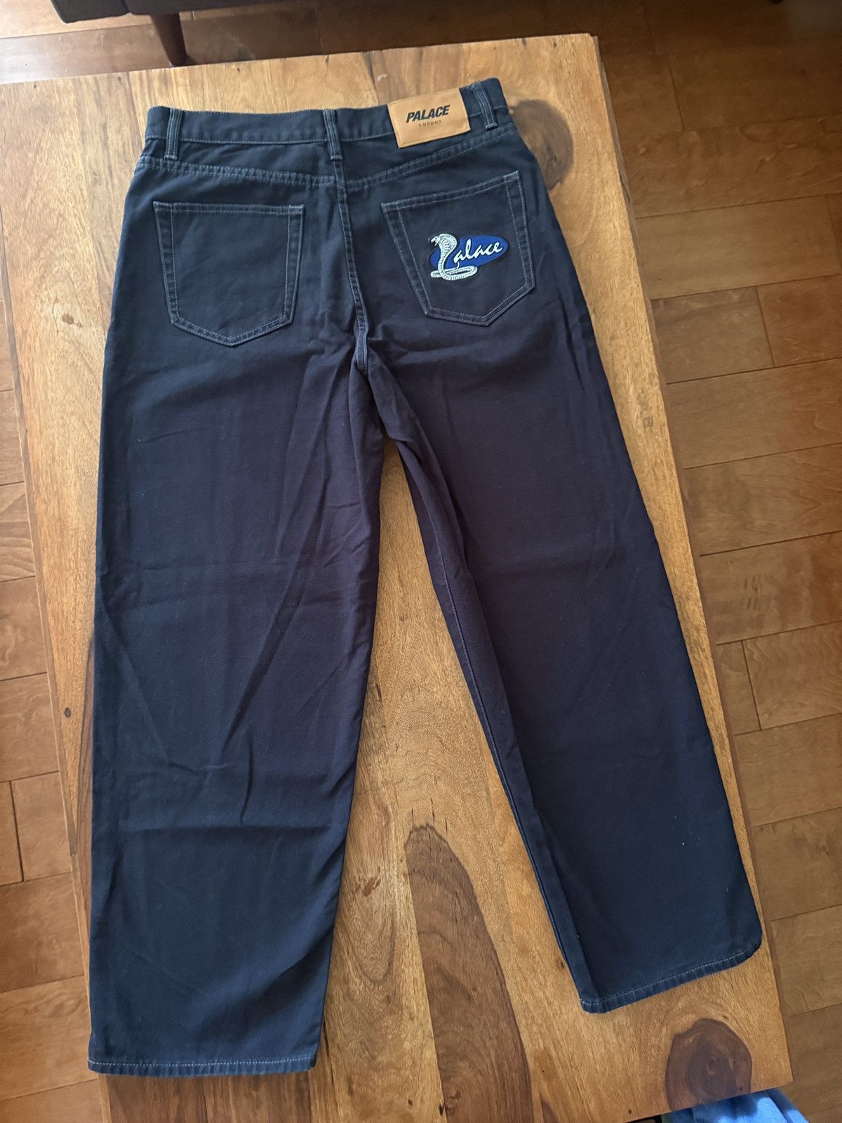 パンツ PALACE DORAEMON P90 JEAN STONE WASH Palace Palace x Doraemon P90 jean (black stone wash) (32