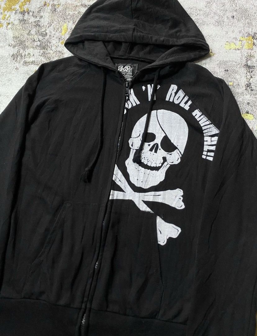 Hysteric Glamour Glad news skull zip hoodie style Ifsixwasnine lgb Size US S / EU 44-46 / 1 - 2 Thumbnail
