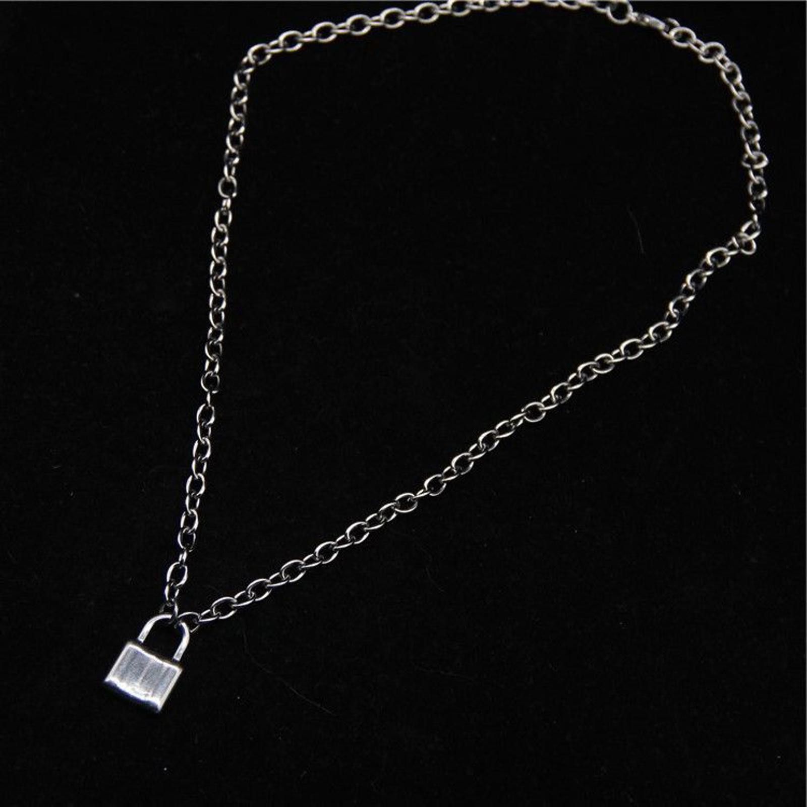 Jewelry Lock Pendant Necklace Size ONE SIZE - 4 Thumbnail