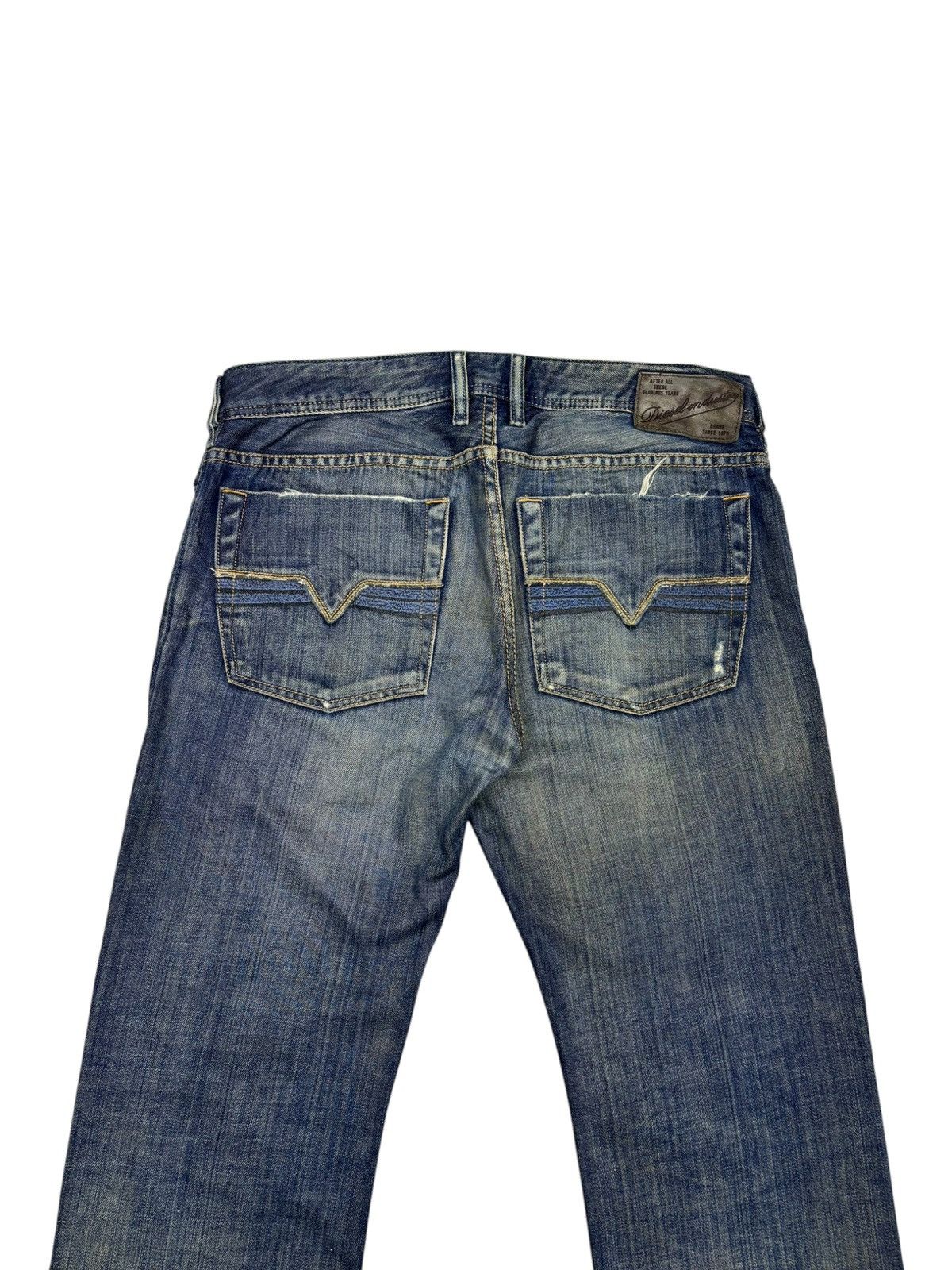 Diesel DIESEL INDUSTRY BAGGY JEANS DISTRESSED DENIM Size US 34 / EU 50 - 6 Thumbnail