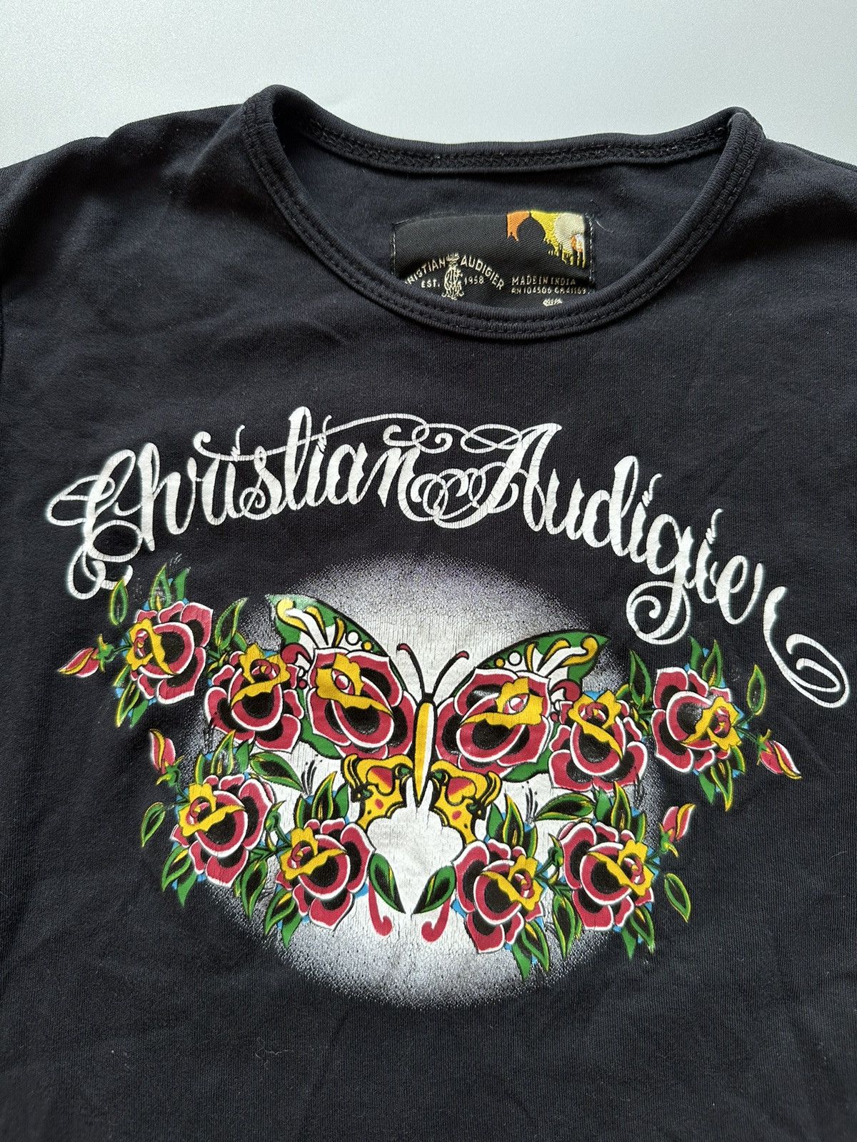 Christian Audigier Christian Audiger T shirt Size XL y2k streetwear usa Size XL / US 12-14 / IT 48-50 - 7 Thumbnail