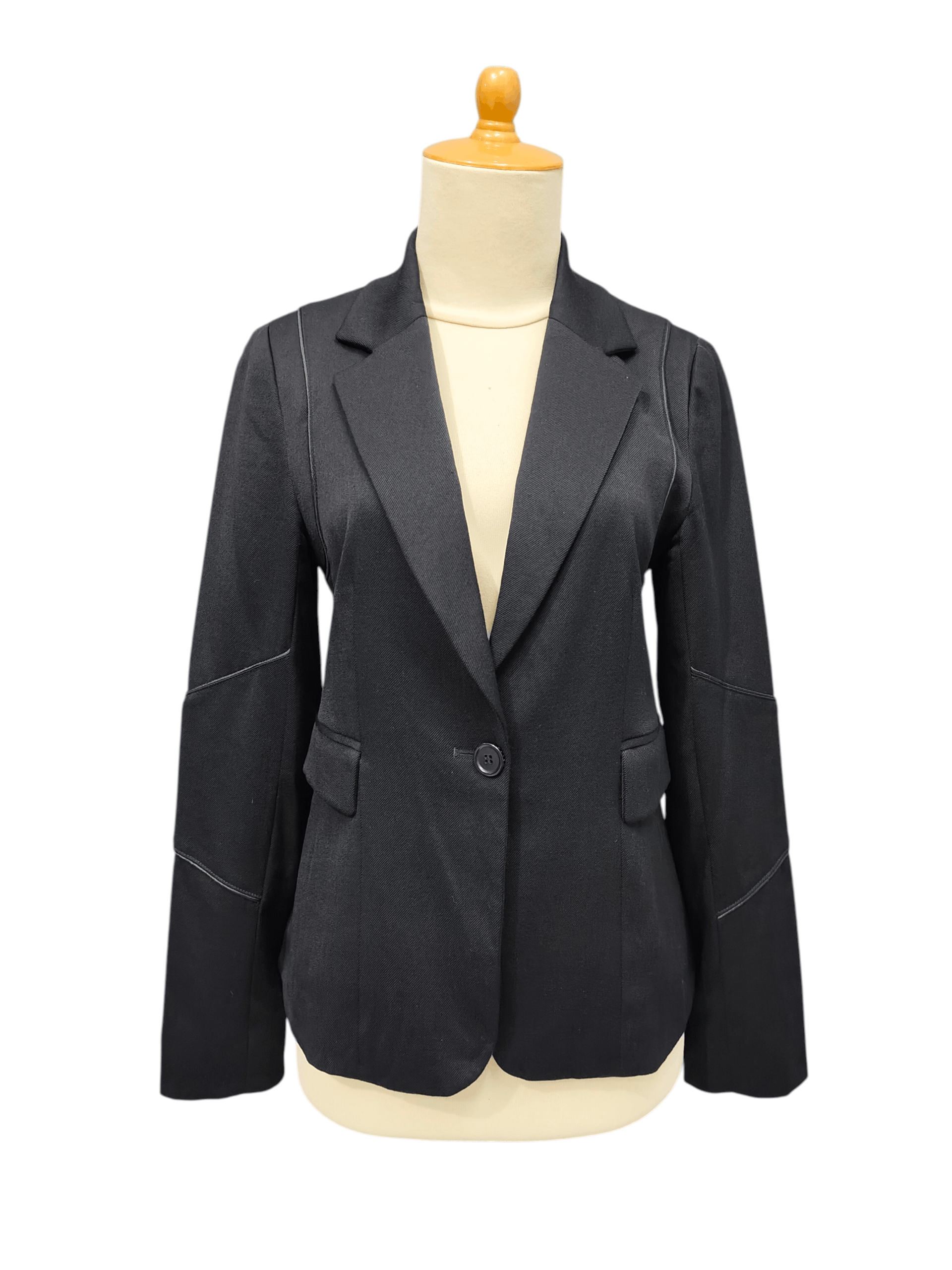 Joseph Joseph- Minimal Dark Clean Tailored Fitted Blazer Size M / US 6-8 / IT 42-44 - 1 Thumbnail