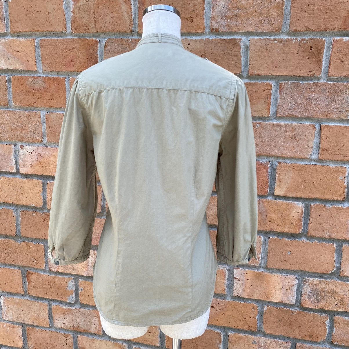 Polo Ralph Lauren POLO JEANS COMPANY Beige Button-Up Shirt with Epaulettes Size M / US 6-8 / IT 42-44 - 21 Thumbnail