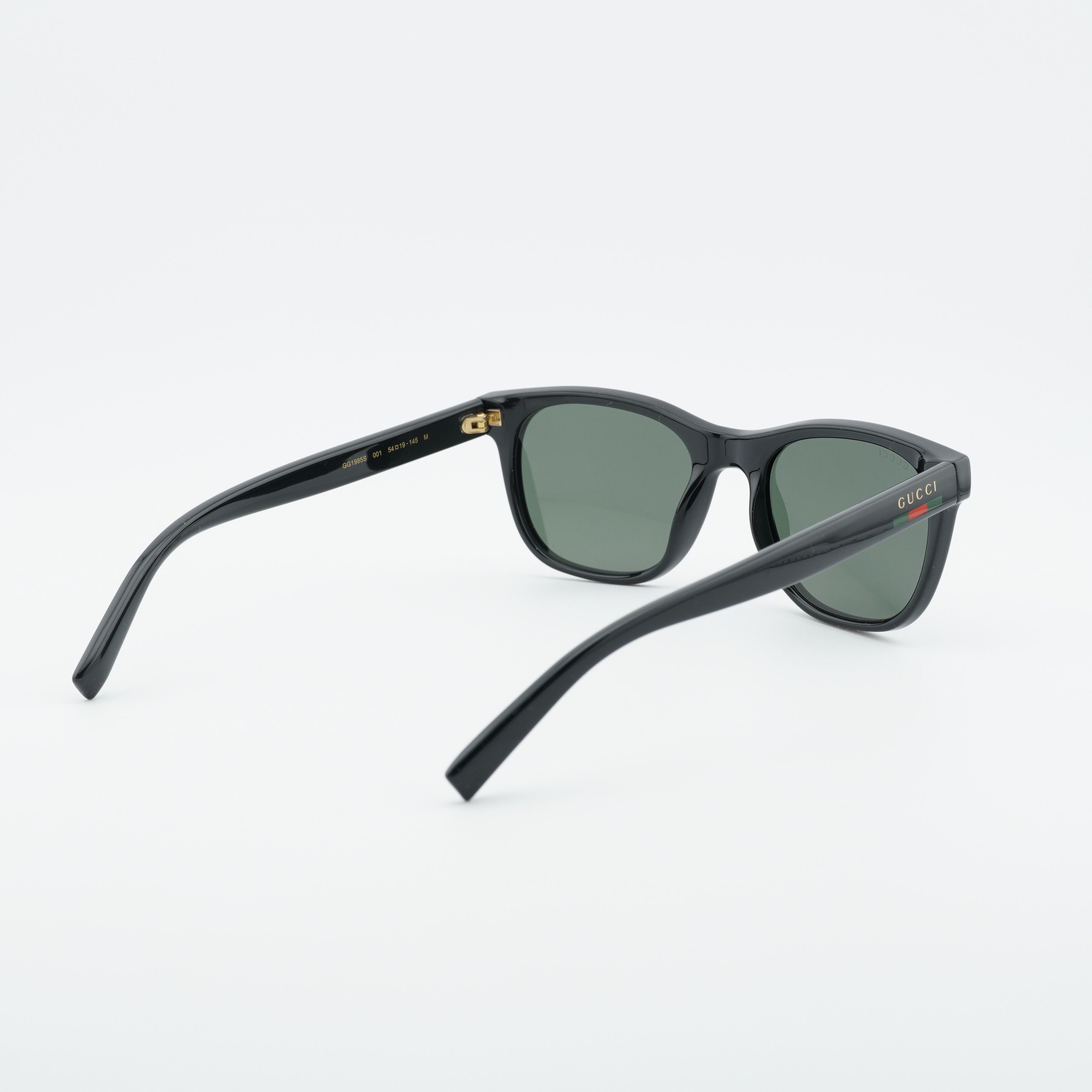 Gucci Gucci GG1985S 001 Sunglasses Black Square Frame, Grey Lenses Size ONE SIZE - 8 Thumbnail
