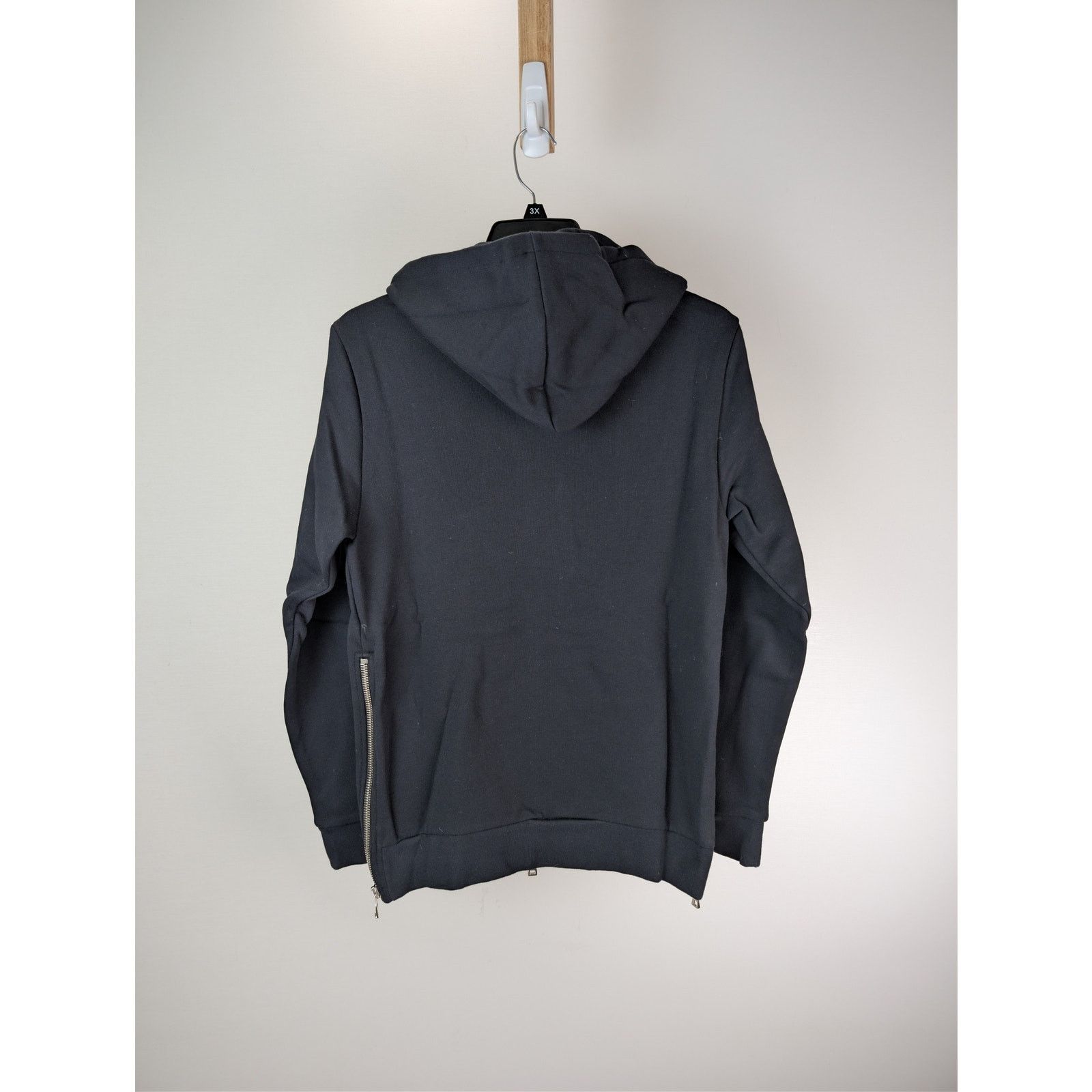 Balmain o1rshd1 Pullover Hoodie in Black Size US M / EU 48-50 / 2 - 17 Thumbnail