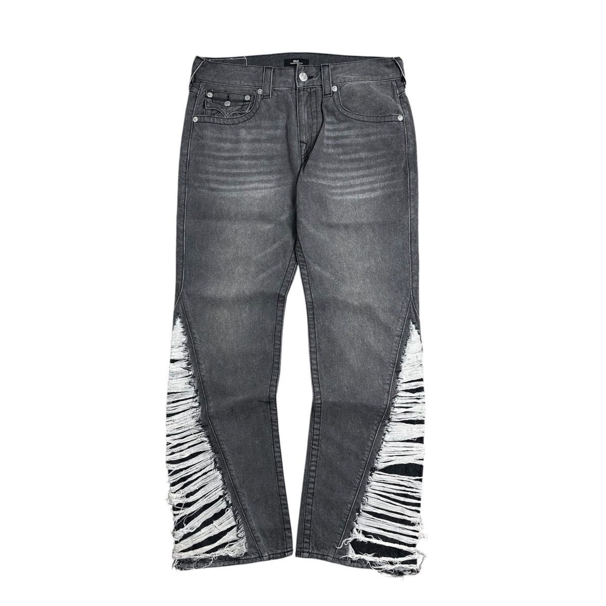 Crazy Y2K Rock Revival Jeans Grunge Betty fit flared bootcut