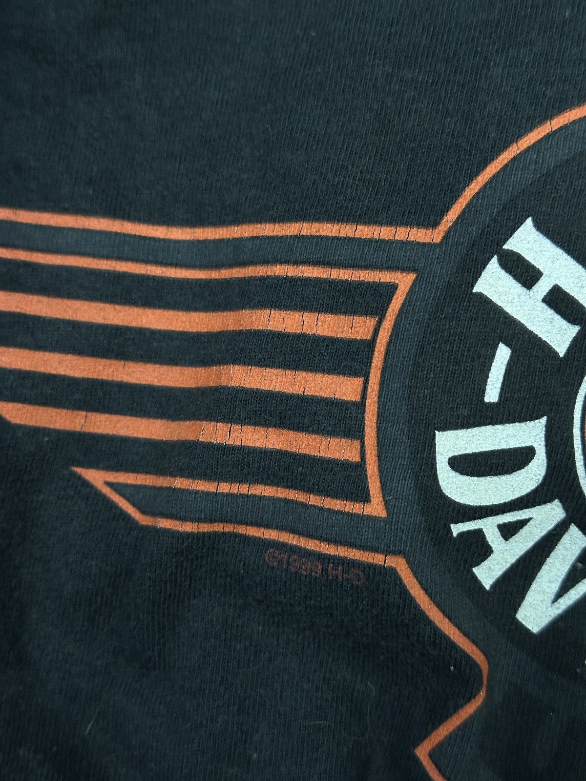 Vintage Faded Tee Vintage Y2k Harley Davidson Milwakee 💥🎌 Size US L / EU 52-54 / 3 - 6 Thumbnail