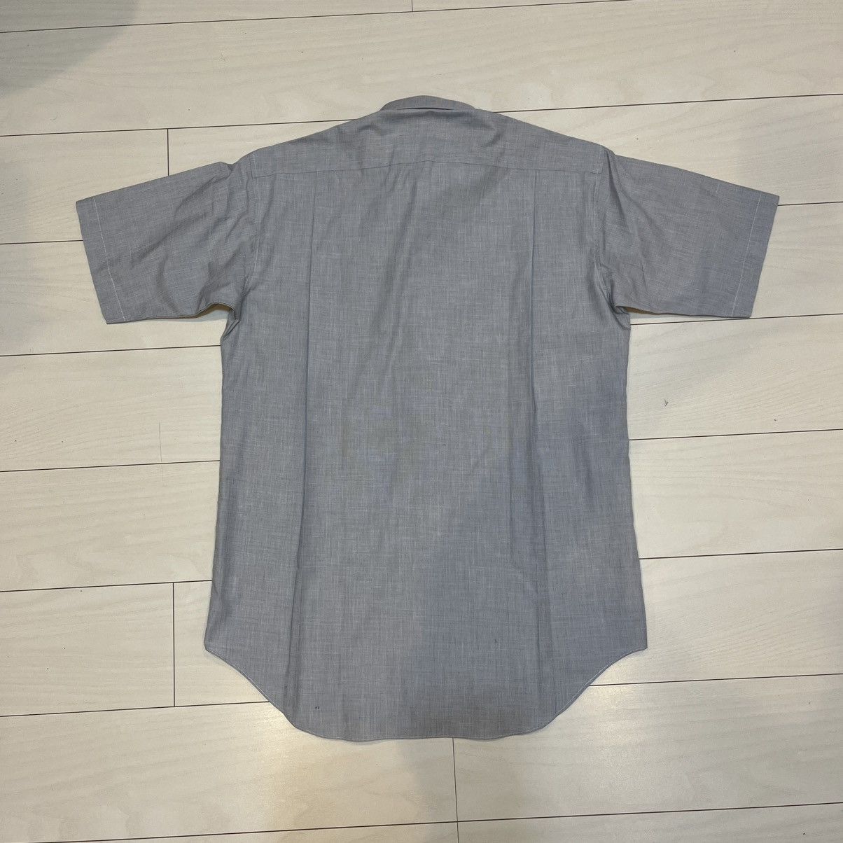 Helmut Lang × Japanese Brand Japanese gray half shirts Size US M / EU 48-50 / 2 - 2 Thumbnail