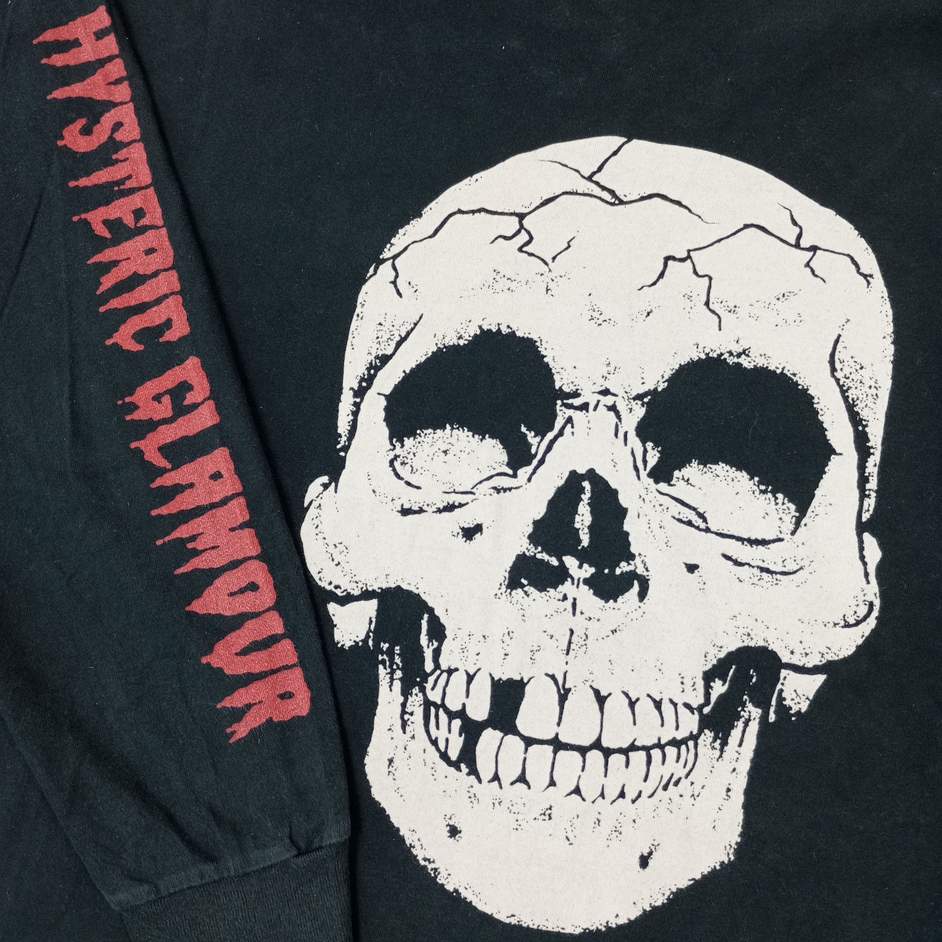 Hysteric Glamour Vintage Hysteric Glamour Skull Rock Punk Tshirt c239n35 Size US XXL / EU 58 / 5 - 2 Thumbnail