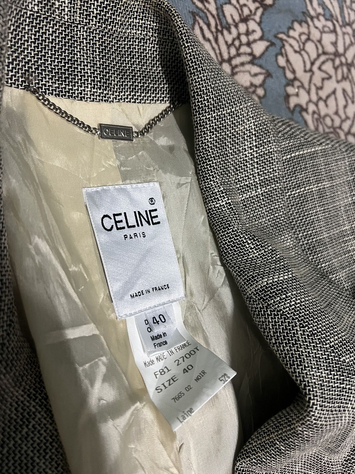 Celine × Hedi Slimane vintage Celine Pea Coat Size M / US 6-8 / IT 42-44 - 7 Thumbnail