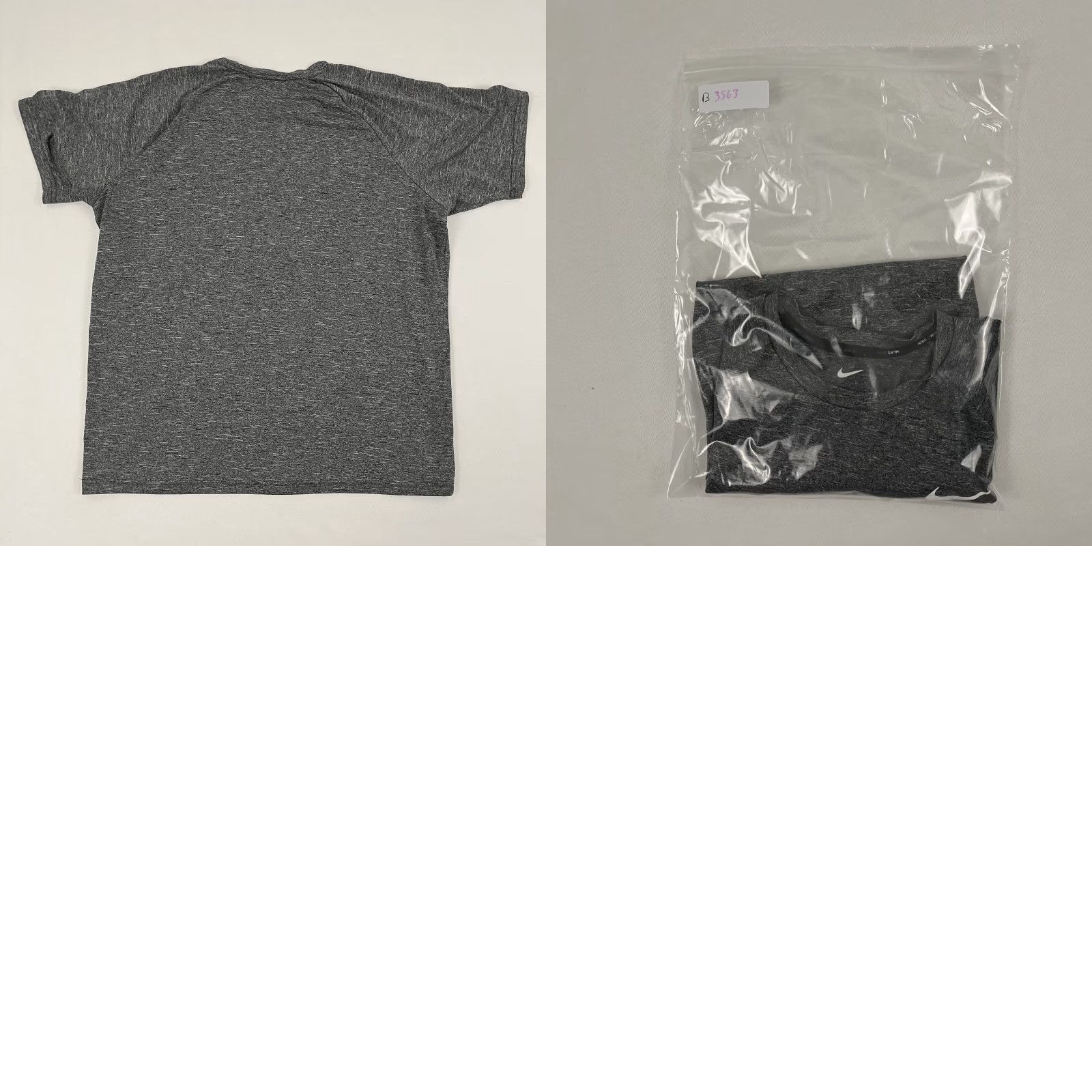 Nike Nike Dri-FIT Swim Shirt Mens Large Heather Gray UPF 40+ Water Sports Activewear Beach Gym Training Regular Short Sleeve Shirt Mens Size US L / EU 52-54 / 3 - 8 Thumbnail