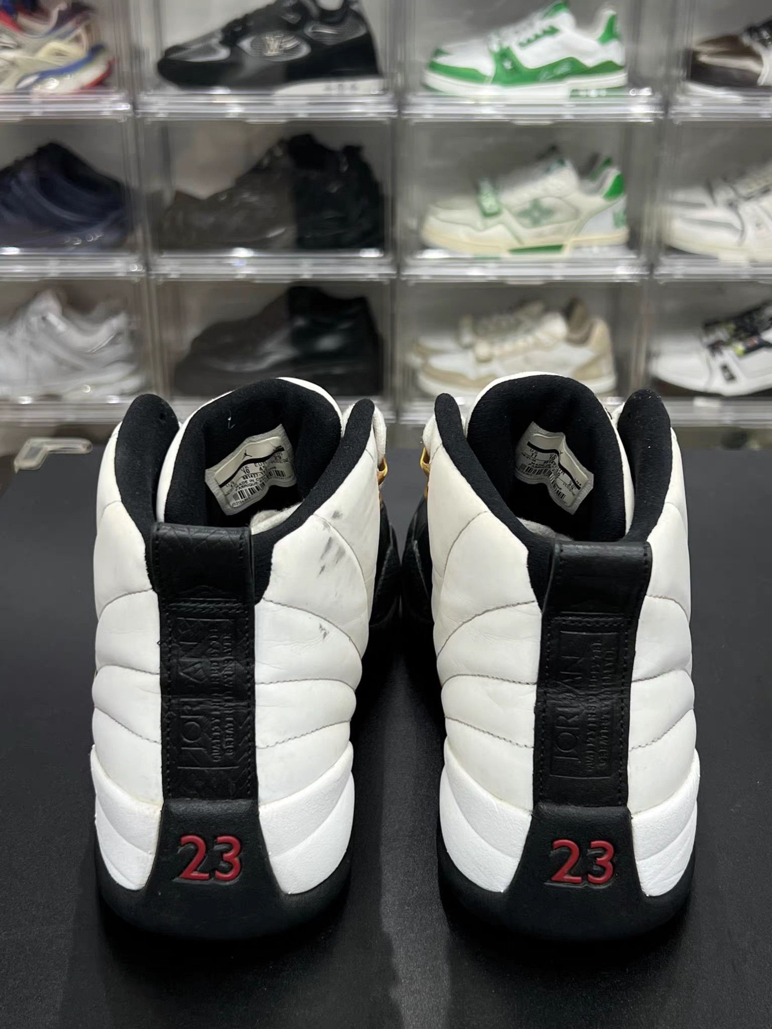Jordan Brand Air Jordan 12 Chinese New Year Basketball Shoes K15 Size US 12 / EU 45 - 6 Thumbnail