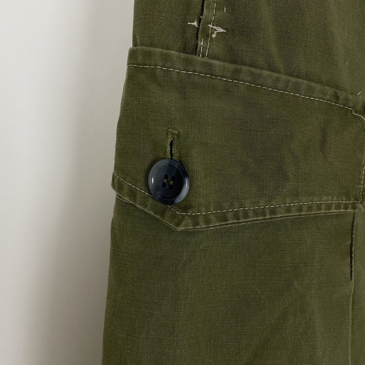 Vintage 1950s Vintage Military Double Pocket Jacket Austria Size US M / EU 48-50 / 2 - 10 Thumbnail