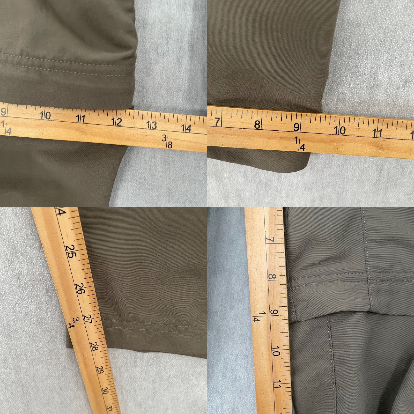 The North Face The North Face Pants Adult 2XL Green Short/Court Convertible Cargo Belted Mens Size US 39 - 9 Thumbnail