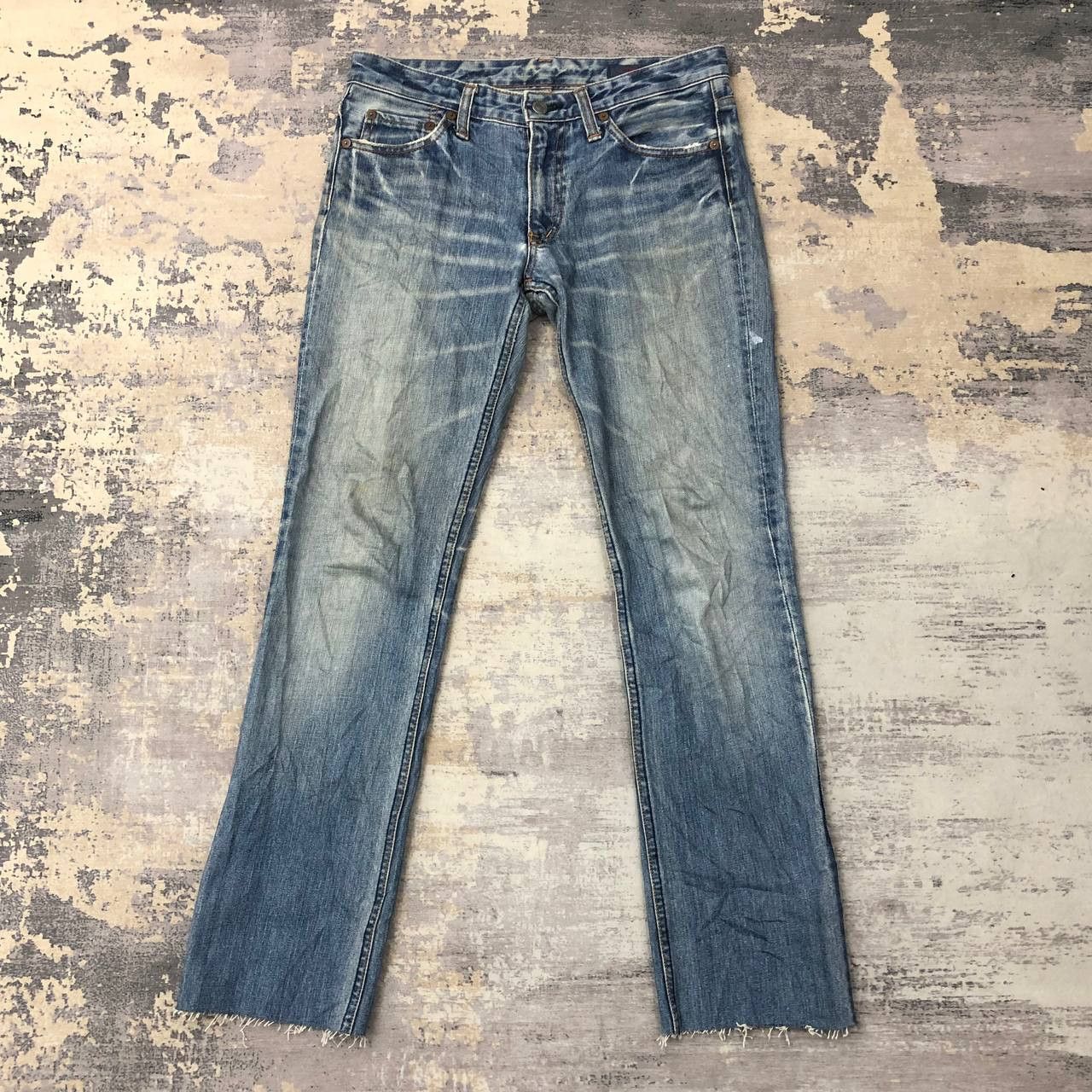 Johnbull × URBAN RESEARCH DOORS P781 URBAN RESEARCH x JOHN BULL DISTRESSED SKINNY JEANS Size US 30 / EU 46 - 1 Thumbnail