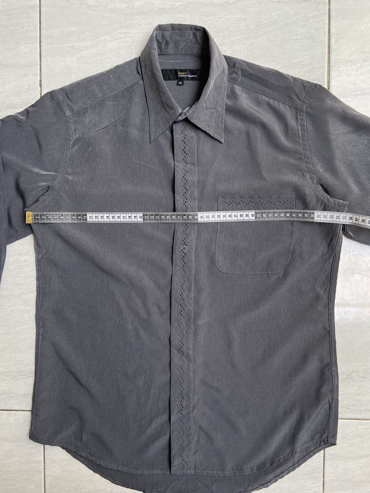 Japanese Brand × Kansai Yamamoto SISSY By KANSAI YAMAMOTO Grey Shirt Size US M / EU 48-50 / 2 - 3 Thumbnail