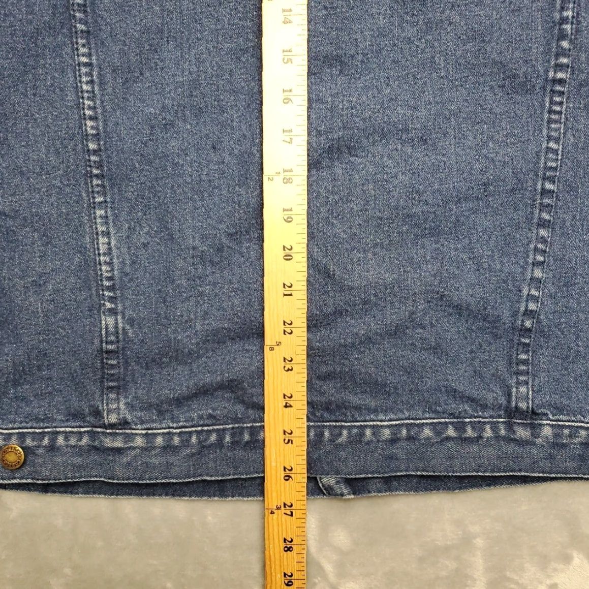 Vintage VINTAGE Cabela's Denim Jacket Men's XL Blue Trucker Work Casual Jacket Size US XL / EU 56 / 4 - 6 Thumbnail