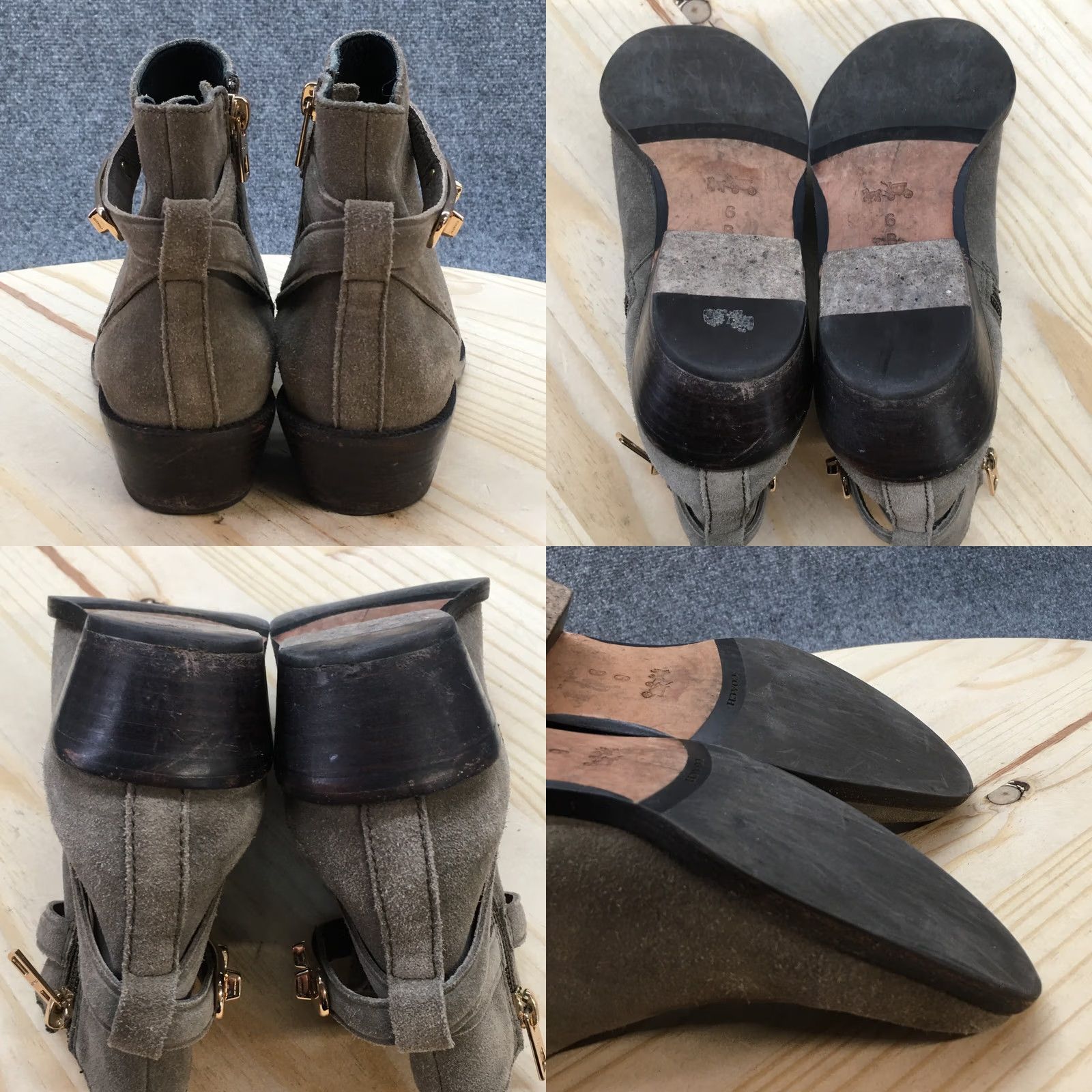 Coach Coach Boots Womens Bootie 6 B Colleen Brown Ankle Zip Casual Comfort Classic Size M / US 6-8 / IT 42-44 - 8 Thumbnail