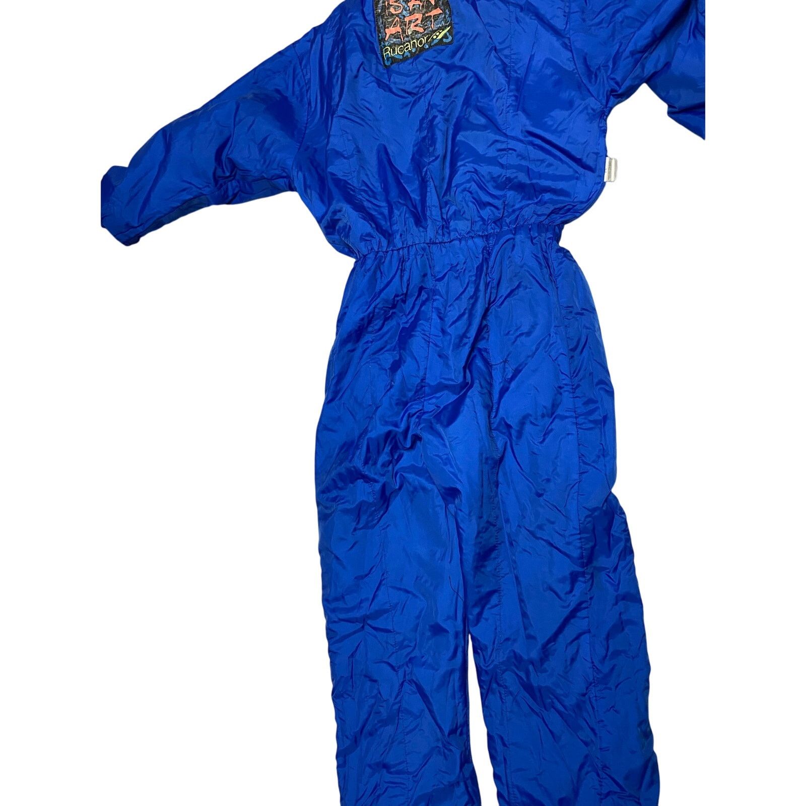 Vintage Rare Vintage Rucanor Ski Suit snow bib XL Black Blue Size XL / US 12-14 / IT 48-50 - 2 Thumbnail