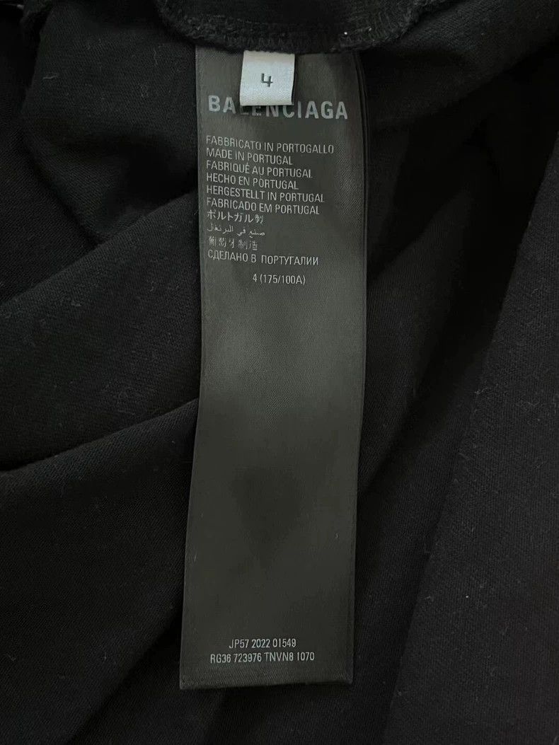Balenciaga Balenciaga Adidas short sleeve t-shirt Size US XL / EU 56 / 4 - 4 Thumbnail