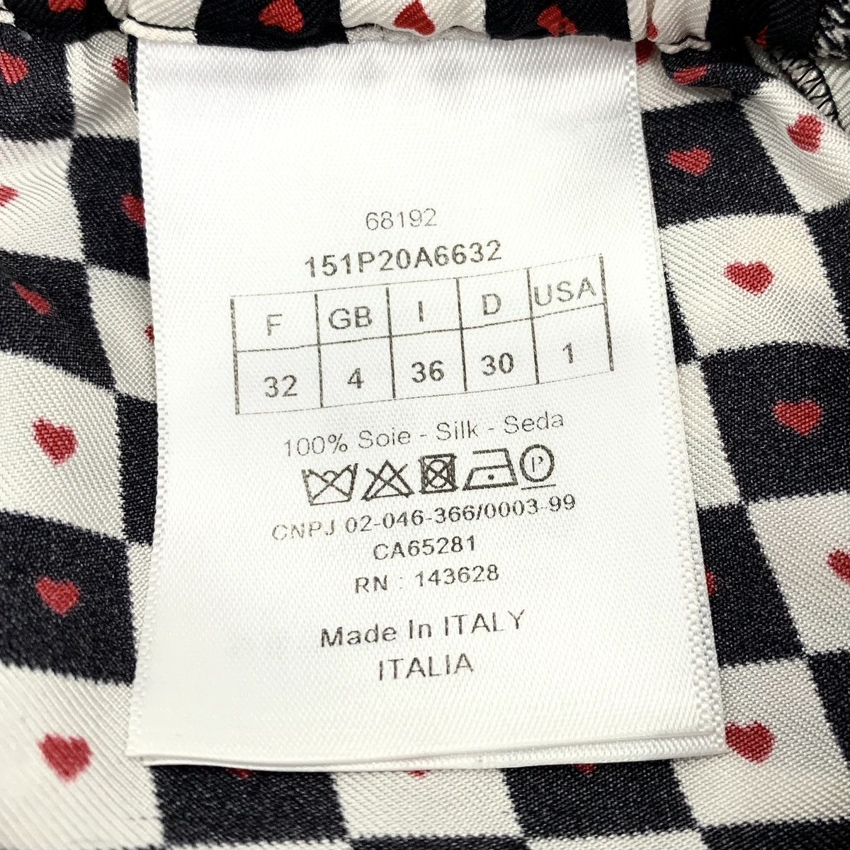 Dior Christian Dior Check All-over Print Silk Casual Shorts K26WX Size 32" / US 10 / IT 46 - 7 Thumbnail