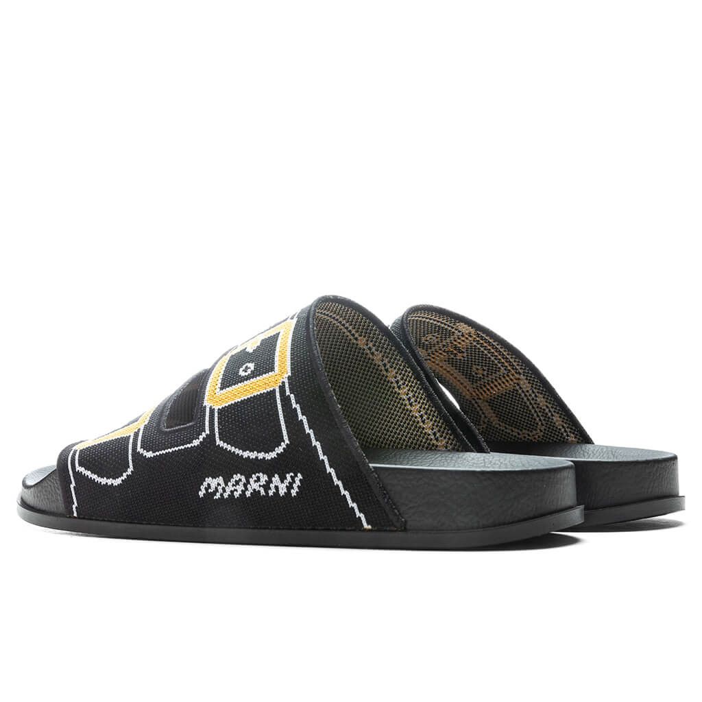 Marni o1y0225 Logo Slippers in Multicolor Size US 8 / EU 41 - 3 Thumbnail