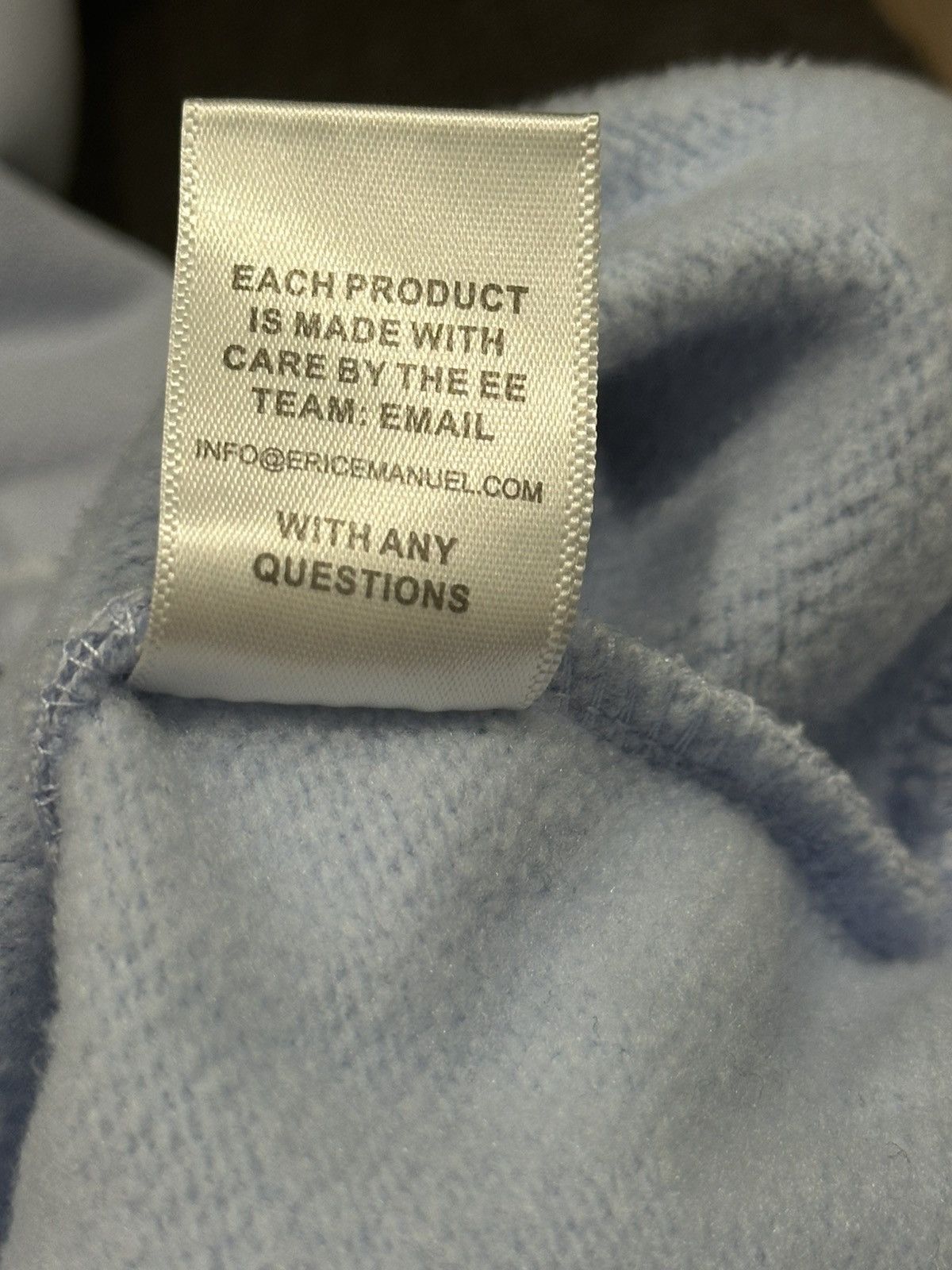 Eric Emanuel Eric Emanuel EE LW SWEATS (FW21) Kentucky Blue Size US 28 / EU 44 - 6 Thumbnail